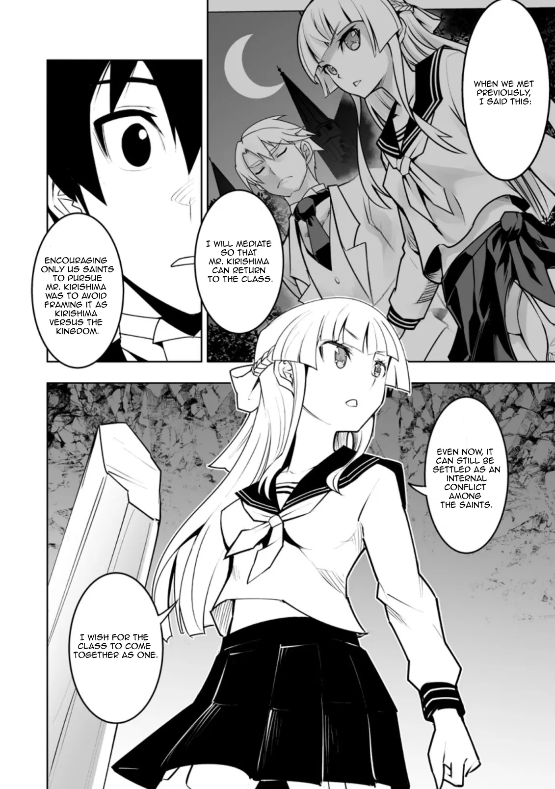 Class Teni De Ore Dake Haburaretara, Doukyuu Harem Tsukuru Koto Ni Shita - Chapter 32.2