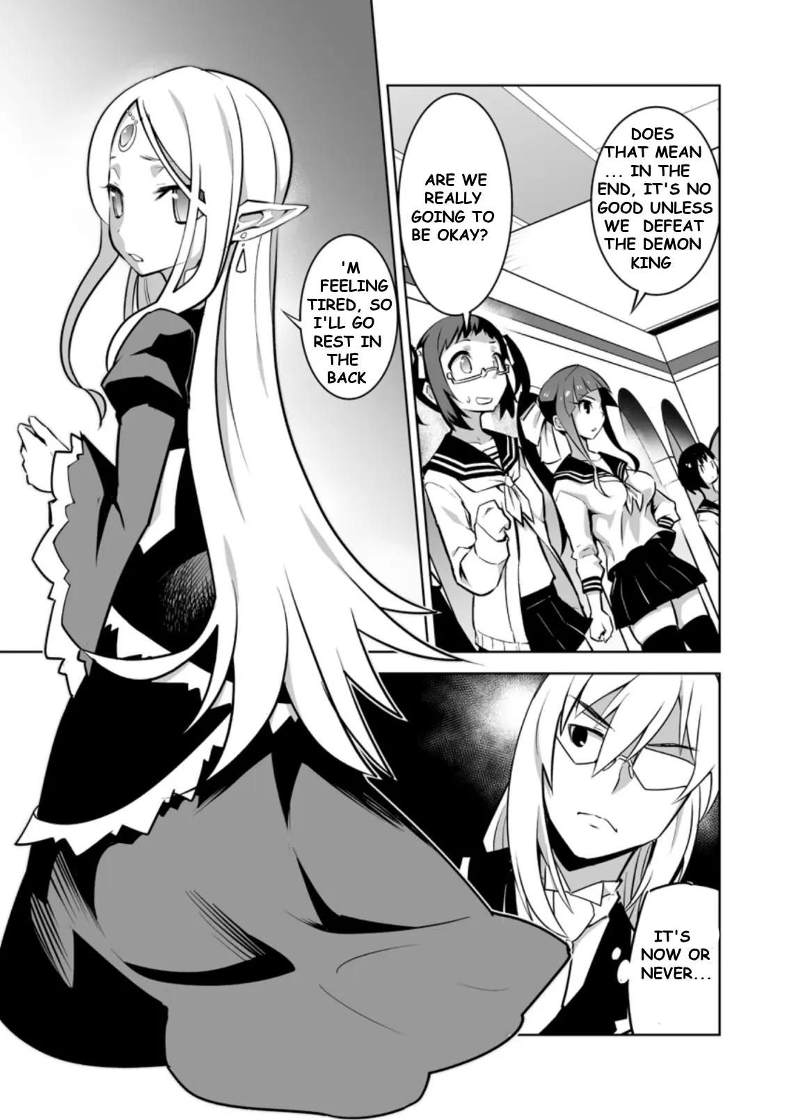 Class Teni De Ore Dake Haburaretara, Doukyuu Harem Tsukuru Koto Ni Shita - Chapter 22.1