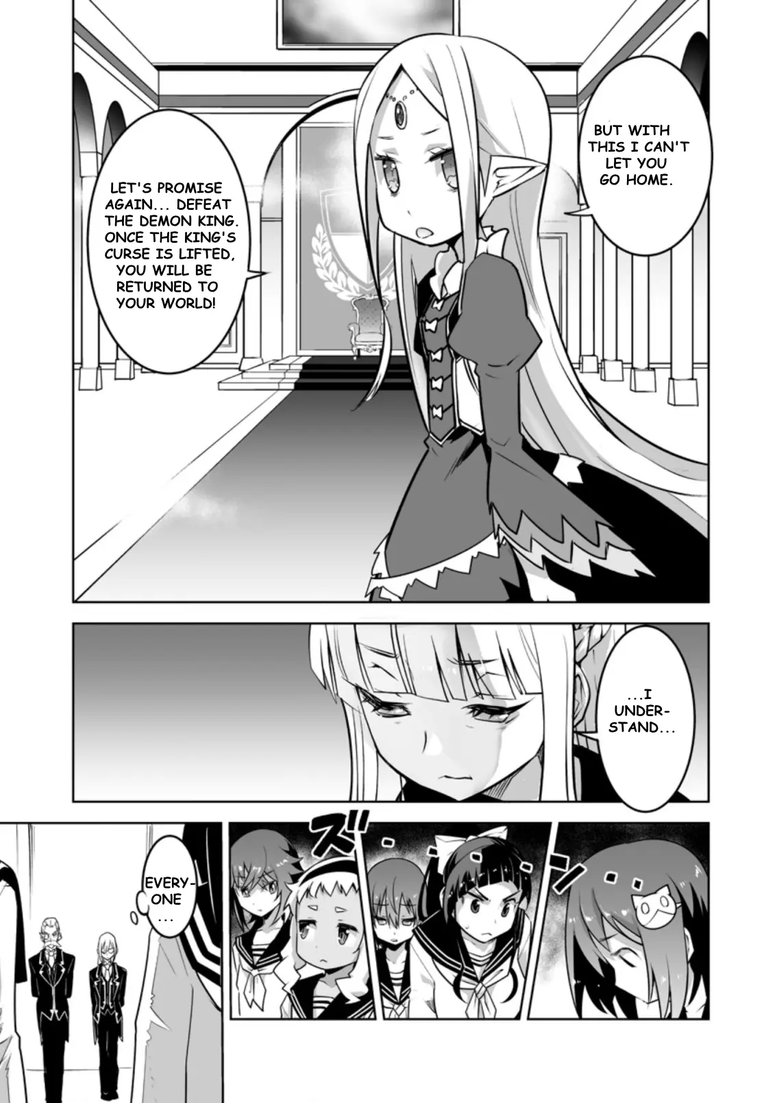 Class Teni De Ore Dake Haburaretara, Doukyuu Harem Tsukuru Koto Ni Shita - Chapter 21.3