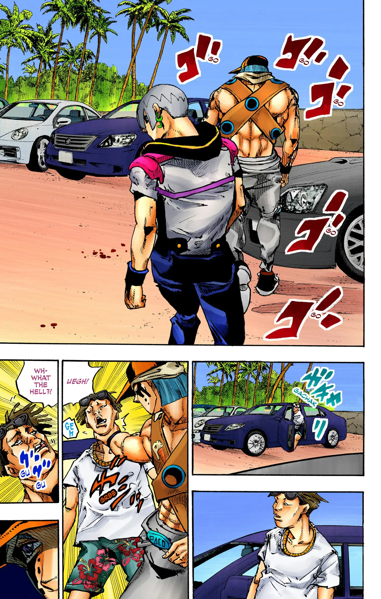 Jojo's Bizarre Adventure Part 9 - The Jojolands (Official Colored) - Vol.3 Chapter 11: Kailua-Kona - Flight Waiting Time Part 3