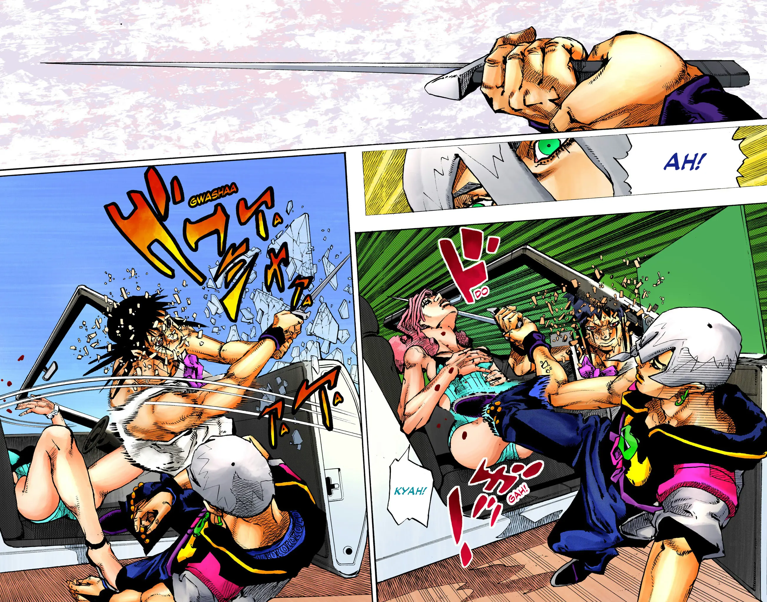 Jojo's Bizarre Adventure Part 9 - The Jojolands (Official Colored) - Vol.3 Chapter 11: Kailua-Kona - Flight Waiting Time Part 3