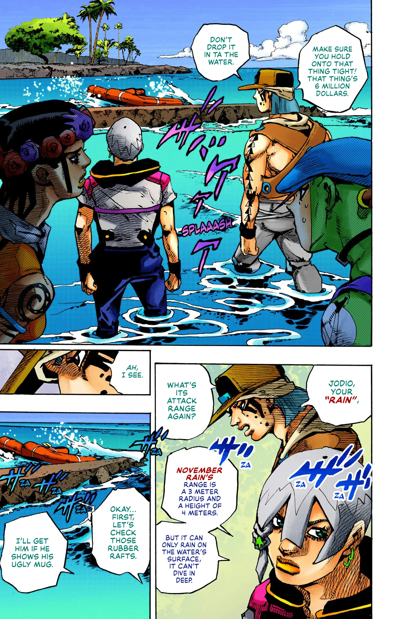 Jojo's Bizarre Adventure Part 9 - The Jojolands (Official Colored) - Vol.3 Chapter 11: Kailua-Kona - Flight Waiting Time Part 3