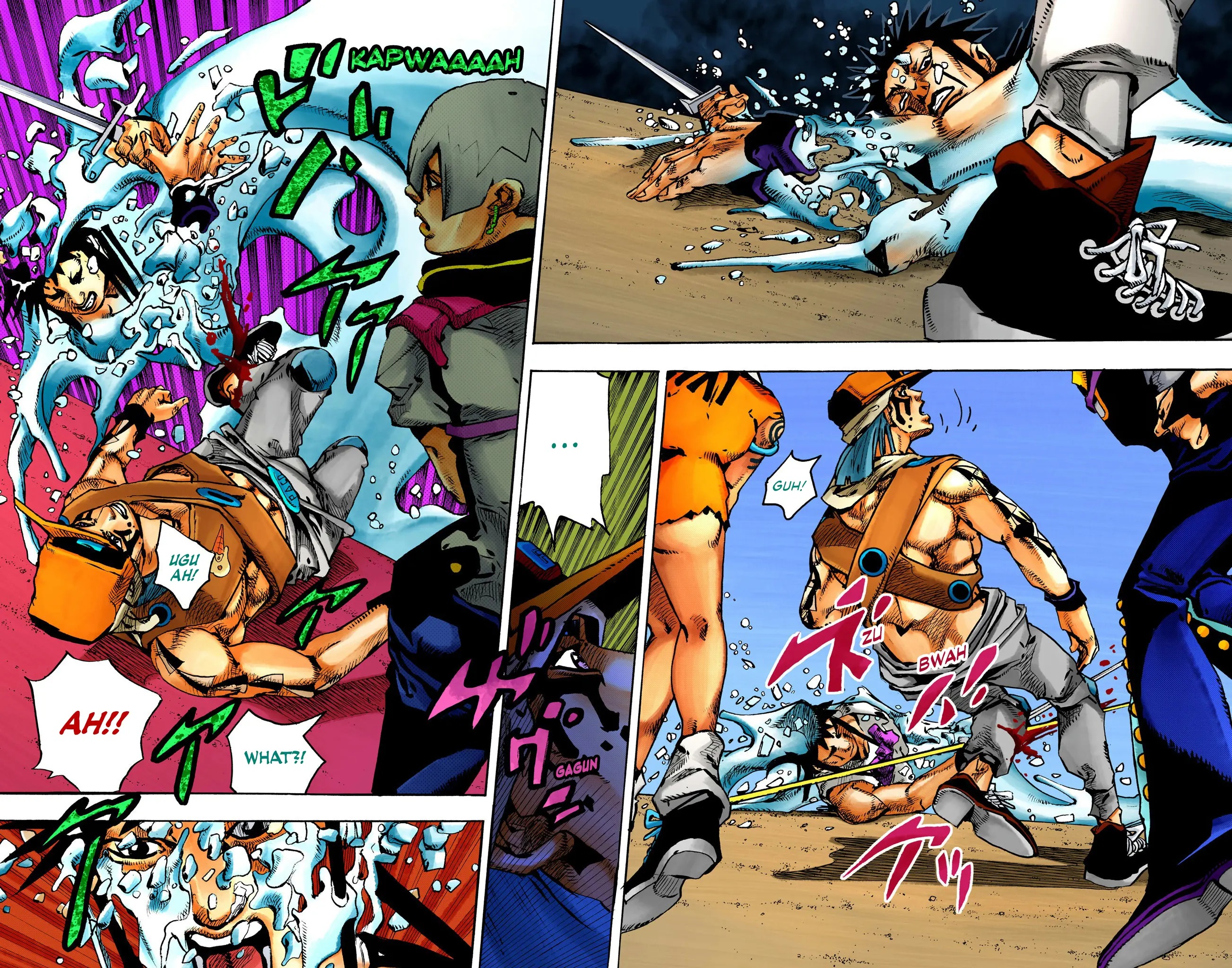 Jojo's Bizarre Adventure Part 9 - The Jojolands (Official Colored) - Vol.3 Chapter 11: Kailua-Kona - Flight Waiting Time Part 3