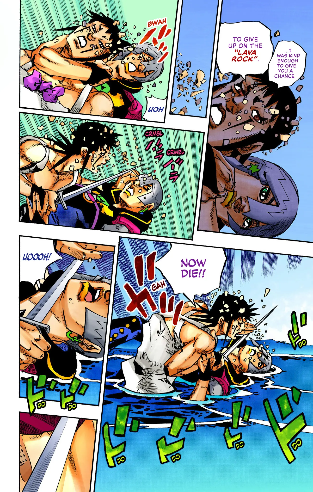 Jojo's Bizarre Adventure Part 9 - The Jojolands (Official Colored) - Vol.3 Chapter 11: Kailua-Kona - Flight Waiting Time Part 3