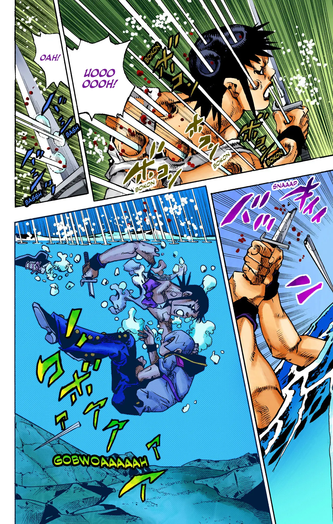 Jojo's Bizarre Adventure Part 9 - The Jojolands (Official Colored) - Vol.3 Chapter 11: Kailua-Kona - Flight Waiting Time Part 3