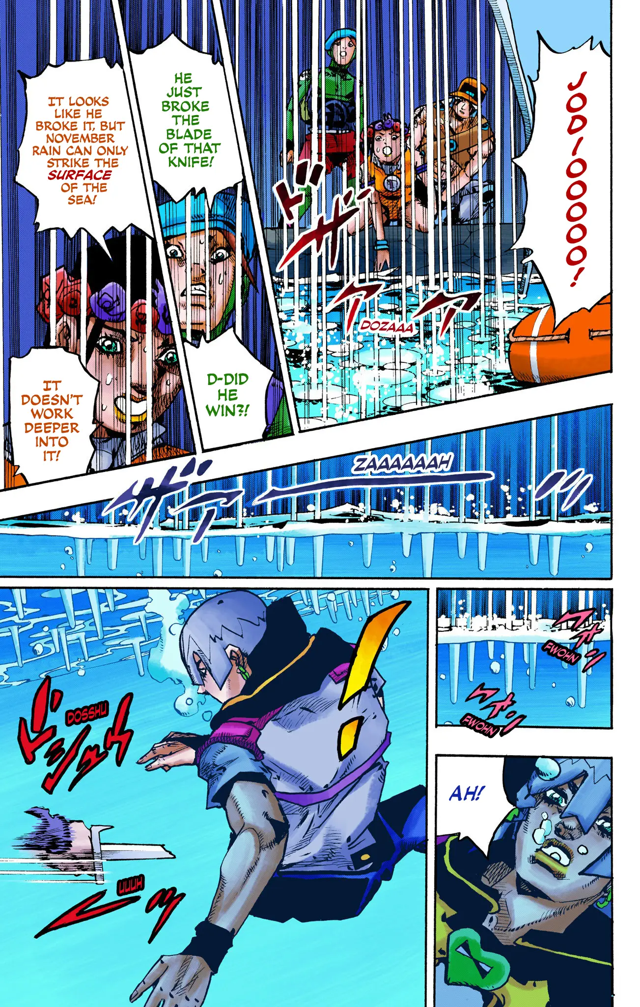 Jojo's Bizarre Adventure Part 9 - The Jojolands (Official Colored) - Vol.3 Chapter 11: Kailua-Kona - Flight Waiting Time Part 3