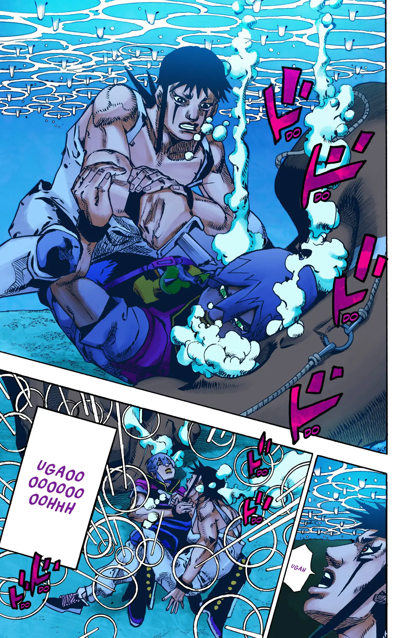 Jojo's Bizarre Adventure Part 9 - The Jojolands (Official Colored) - Vol.3 Chapter 11: Kailua-Kona - Flight Waiting Time Part 3