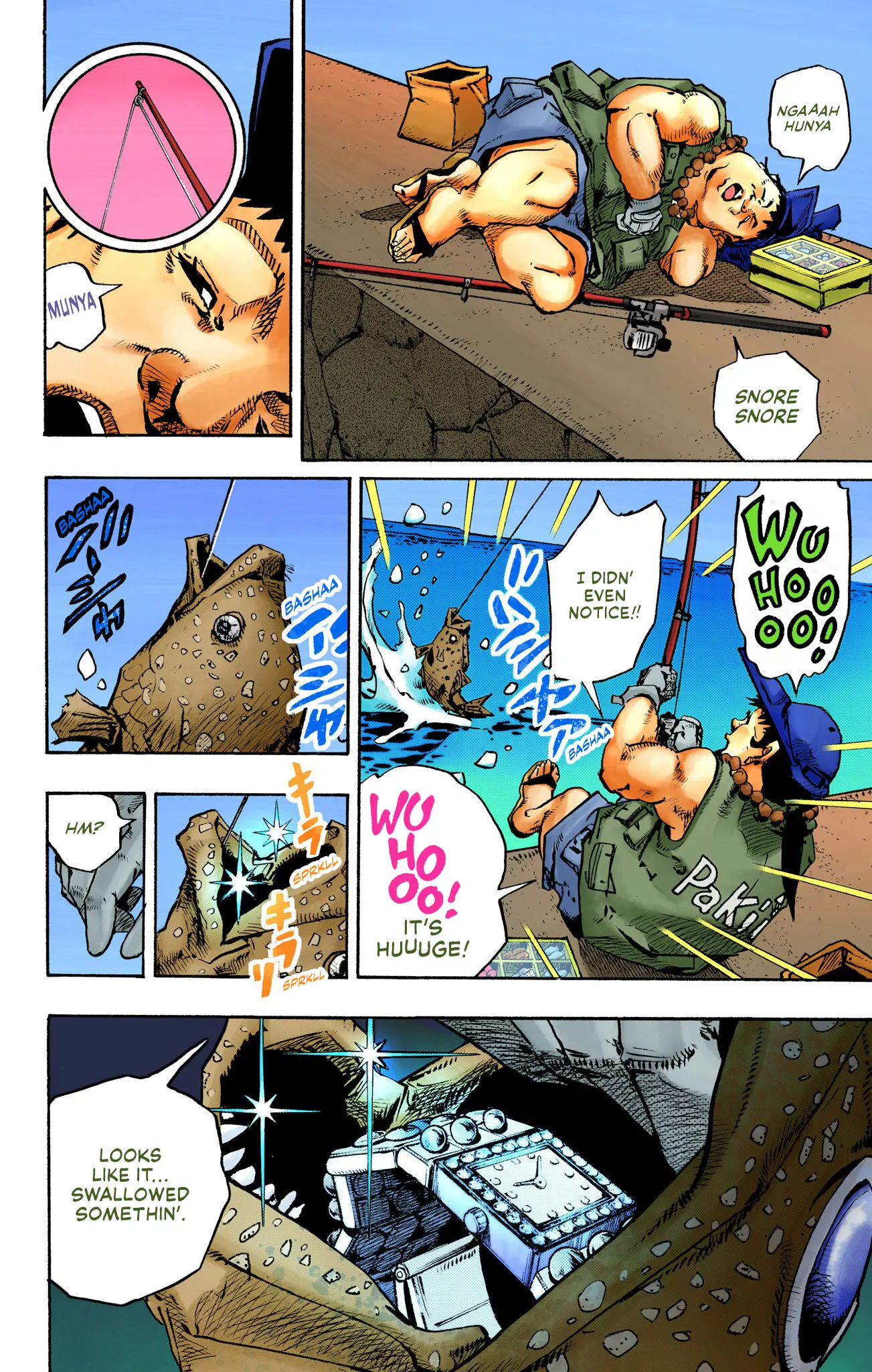 Jojo's Bizarre Adventure Part 9 - The Jojolands (Official Colored) - Vol.3 Chapter 11: Kailua-Kona - Flight Waiting Time Part 3