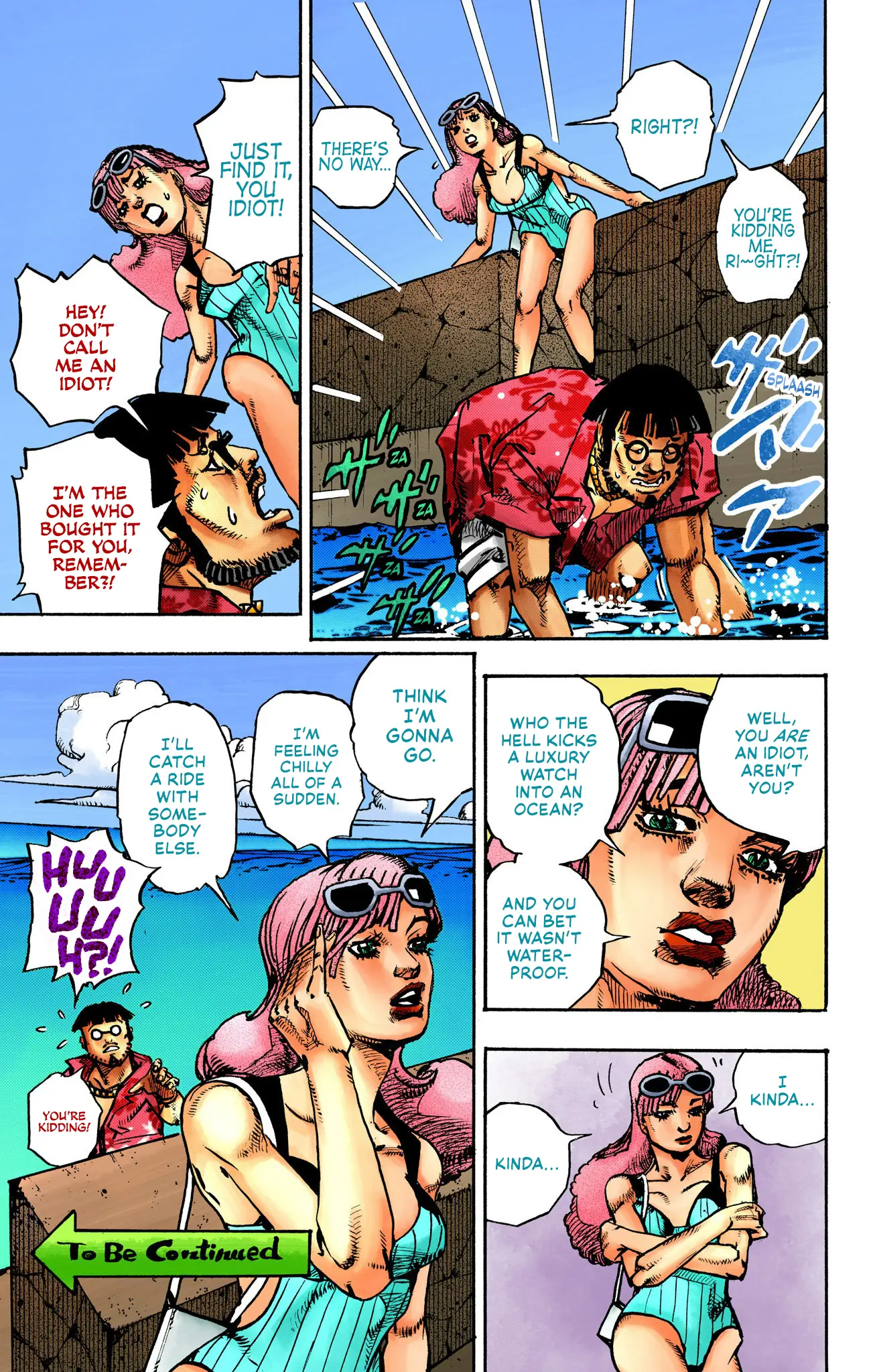 Jojo's Bizarre Adventure Part 9 - The Jojolands (Official Colored) - Vol.3 Chapter 11: Kailua-Kona - Flight Waiting Time Part 3