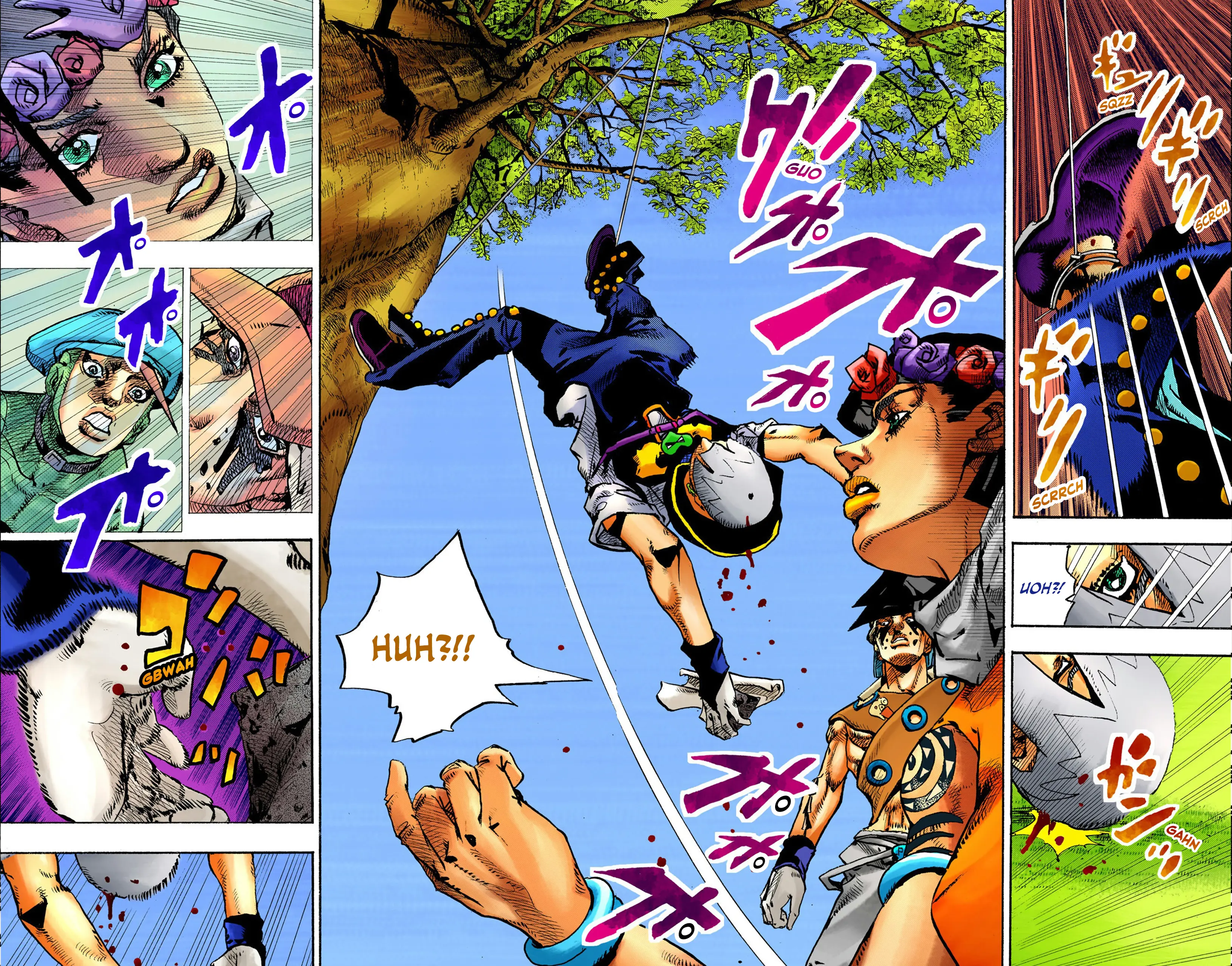 Jojo's Bizarre Adventure Part 9 - The Jojolands (Official Colored) - Vol.2 Chapter 6: Hualalai - Cat Size, Part 1