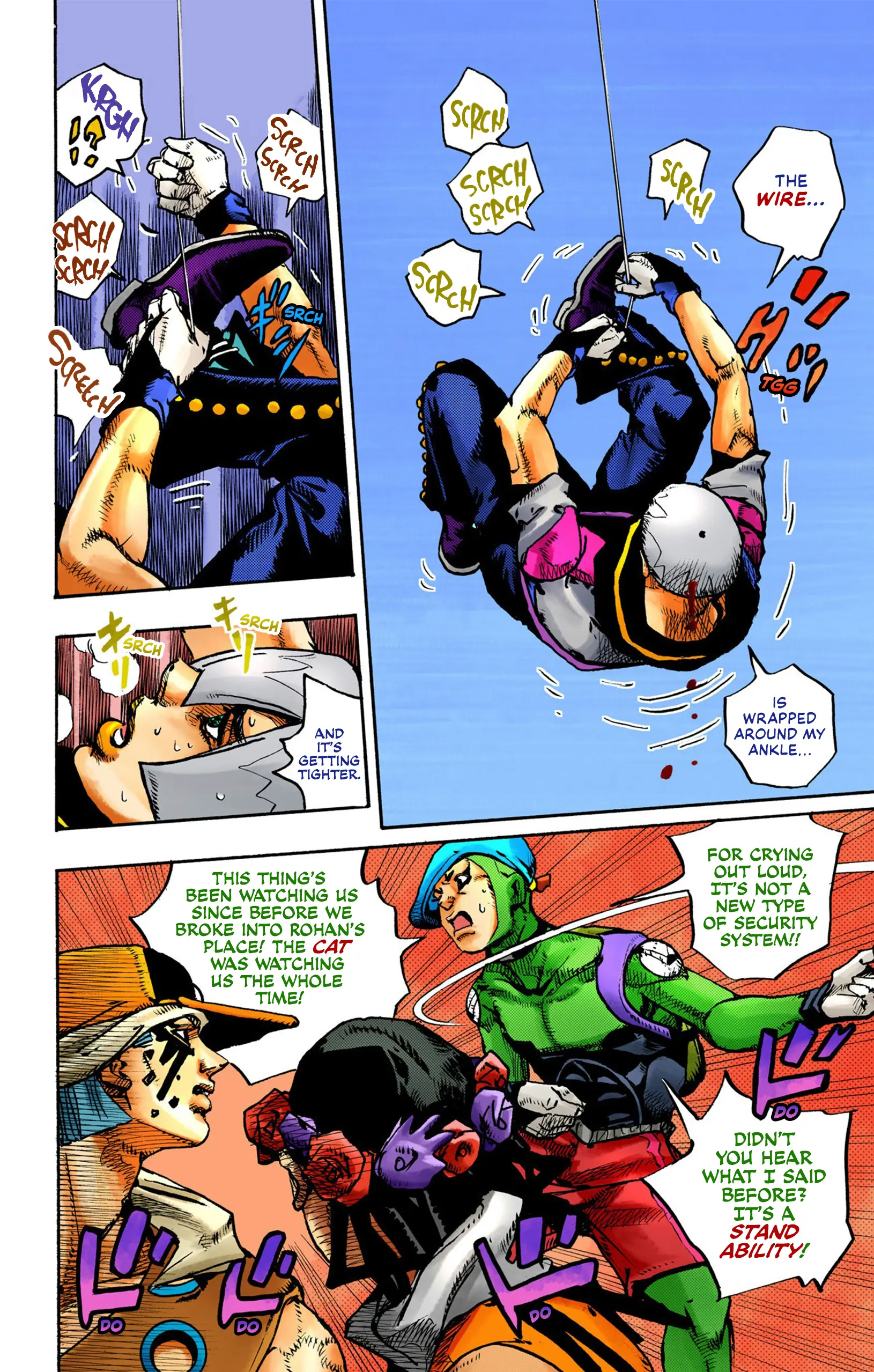 Jojo's Bizarre Adventure Part 9 - The Jojolands (Official Colored) - Vol.2 Chapter 6: Hualalai - Cat Size, Part 1