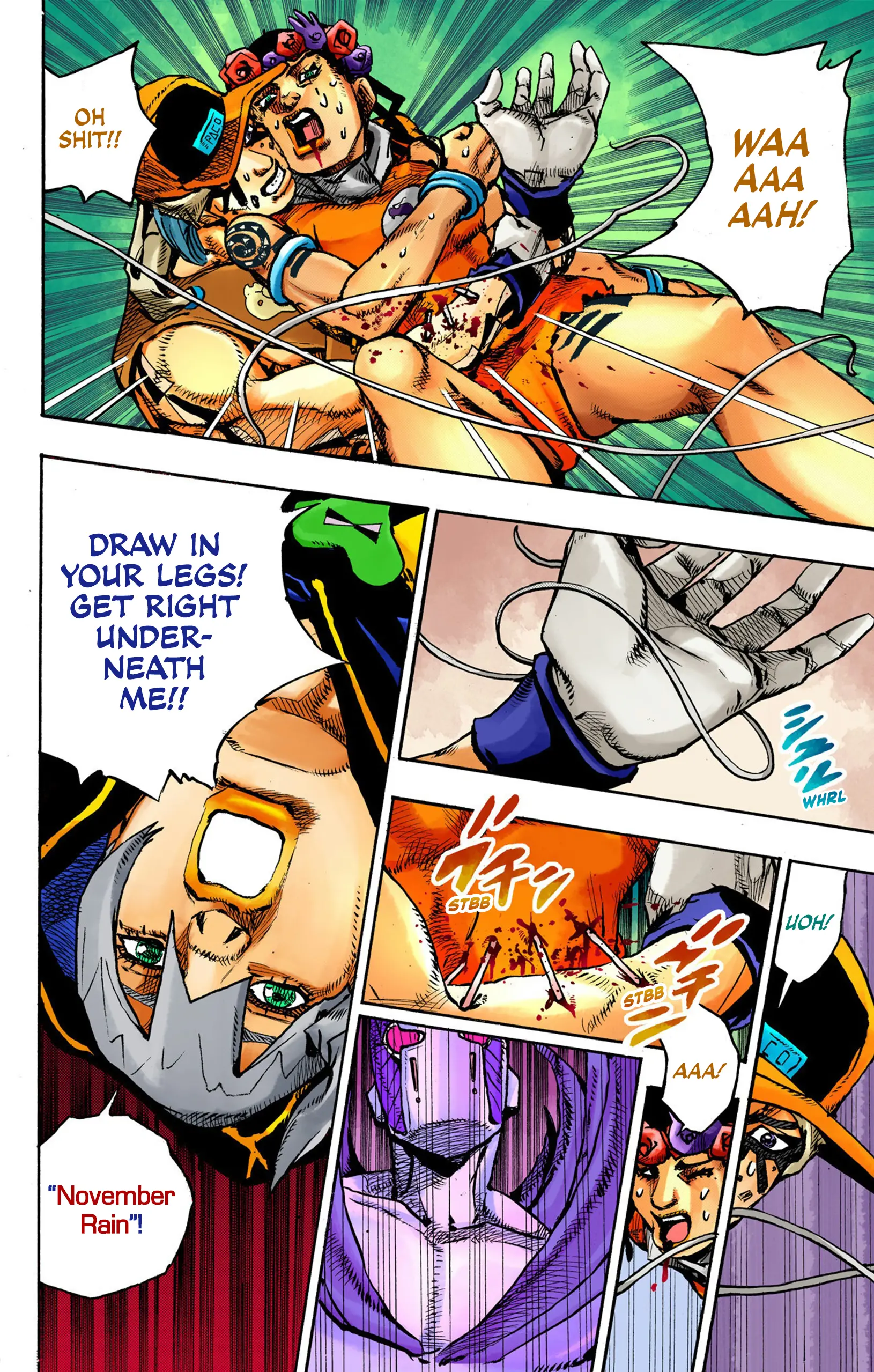 Jojo's Bizarre Adventure Part 9 - The Jojolands (Official Colored) - Vol.2 Chapter 6: Hualalai - Cat Size, Part 1