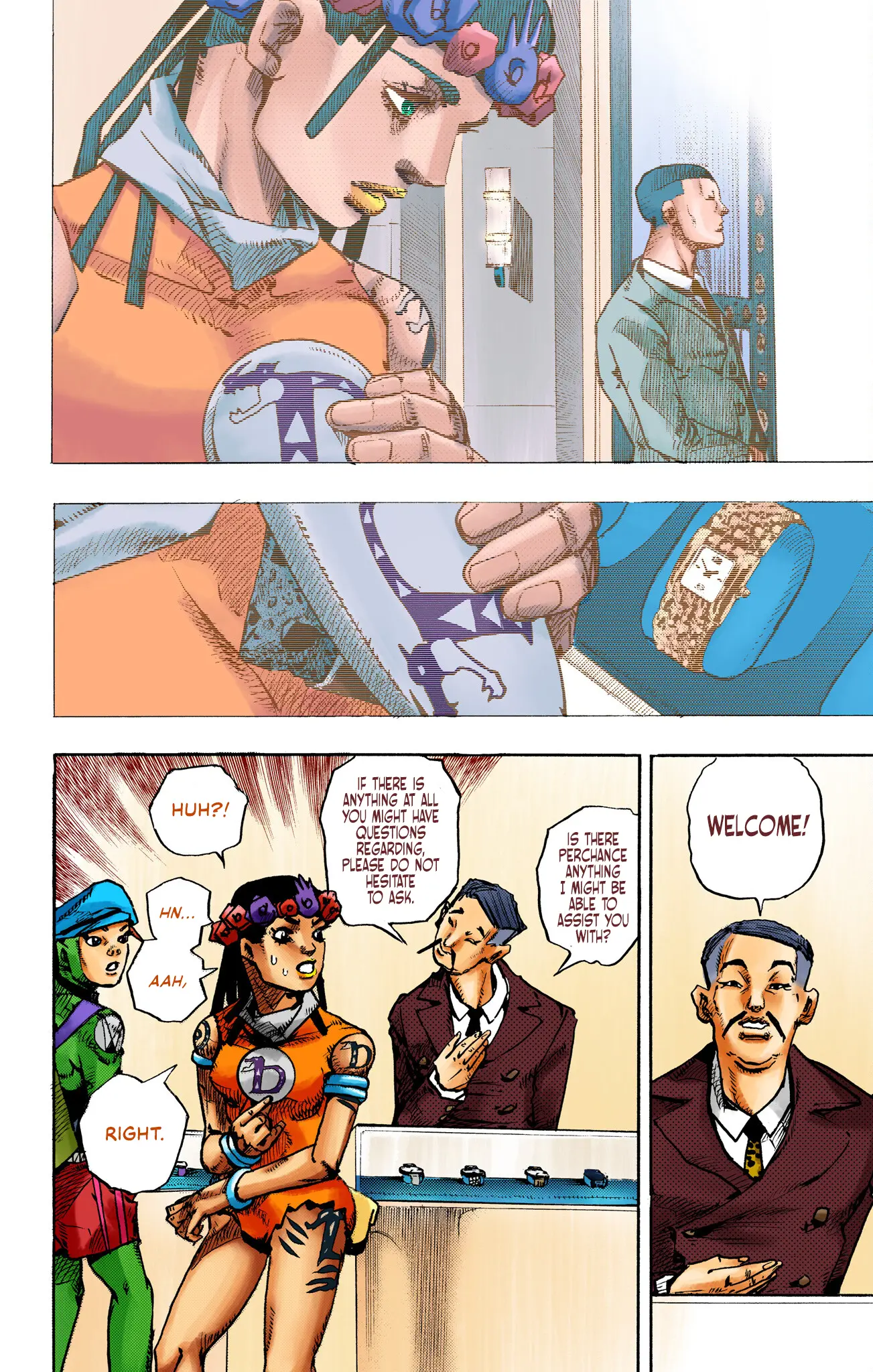 Jojo's Bizarre Adventure Part 9 - The Jojolands (Official Colored) - Vol.2 Chapter 8: Hualalai - Cat Size, Part 3