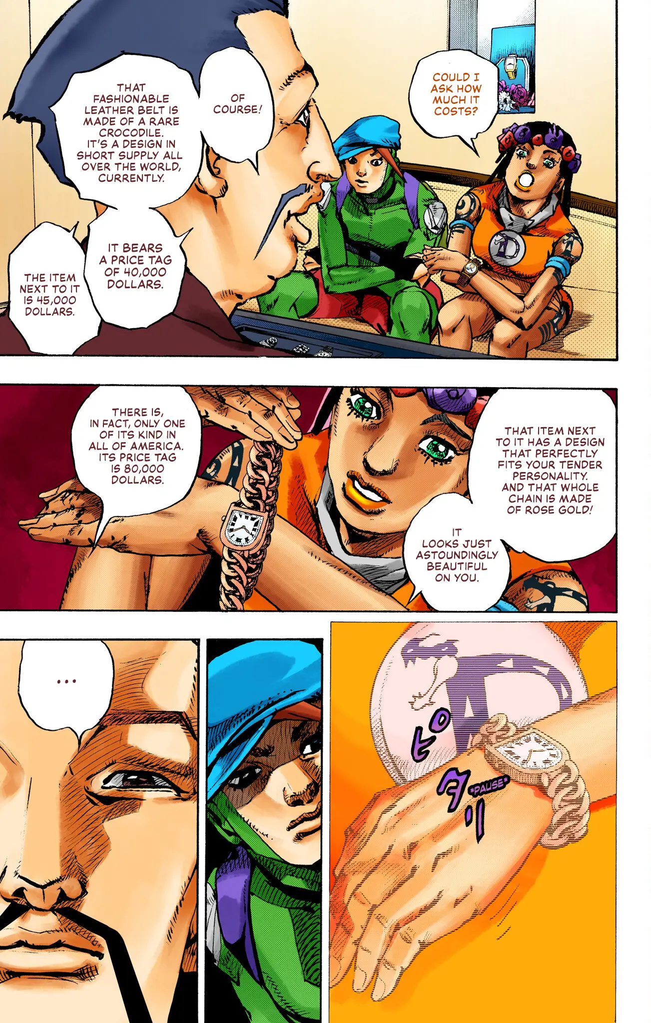 Jojo's Bizarre Adventure Part 9 - The Jojolands (Official Colored) - Vol.2 Chapter 8: Hualalai - Cat Size, Part 3