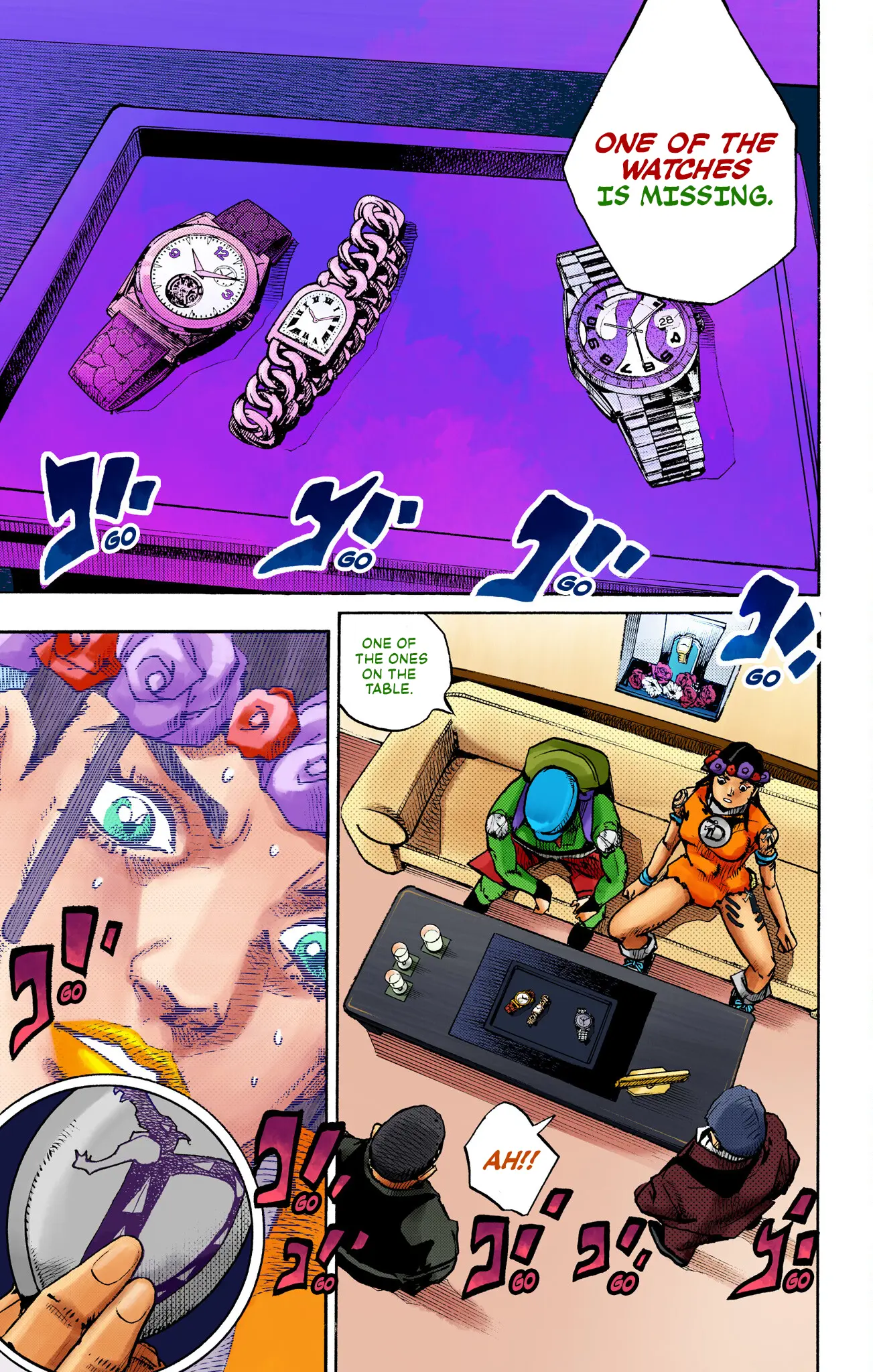 Jojo's Bizarre Adventure Part 9 - The Jojolands (Official Colored) - Vol.2 Chapter 8: Hualalai - Cat Size, Part 3