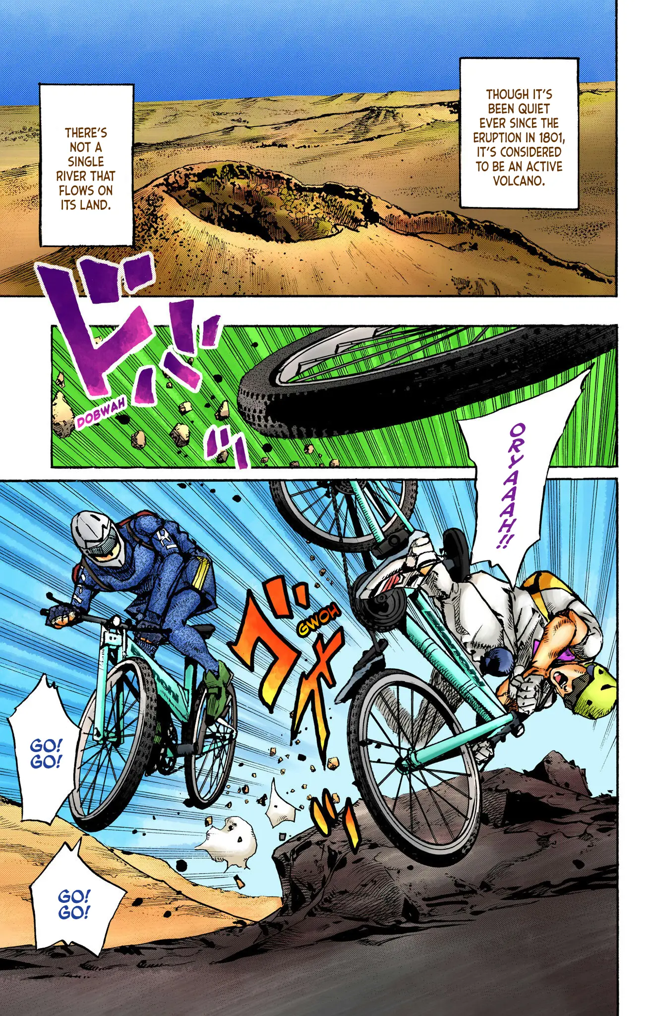 Jojo's Bizarre Adventure Part 9 - The Jojolands (Official Colored) - Vol.3 Chapter 12: Charming Man