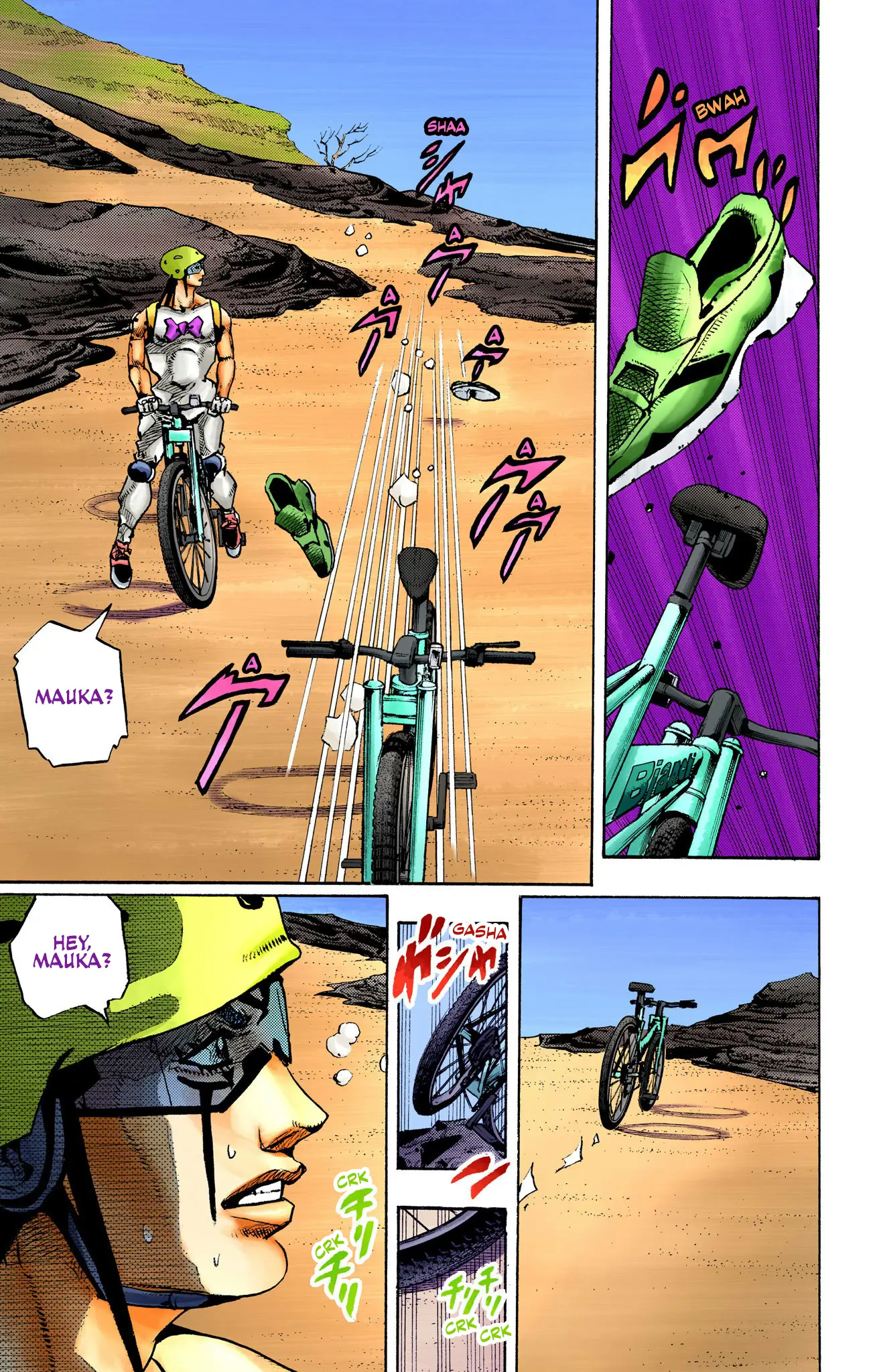 Jojo's Bizarre Adventure Part 9 - The Jojolands (Official Colored) - Vol.3 Chapter 12: Charming Man