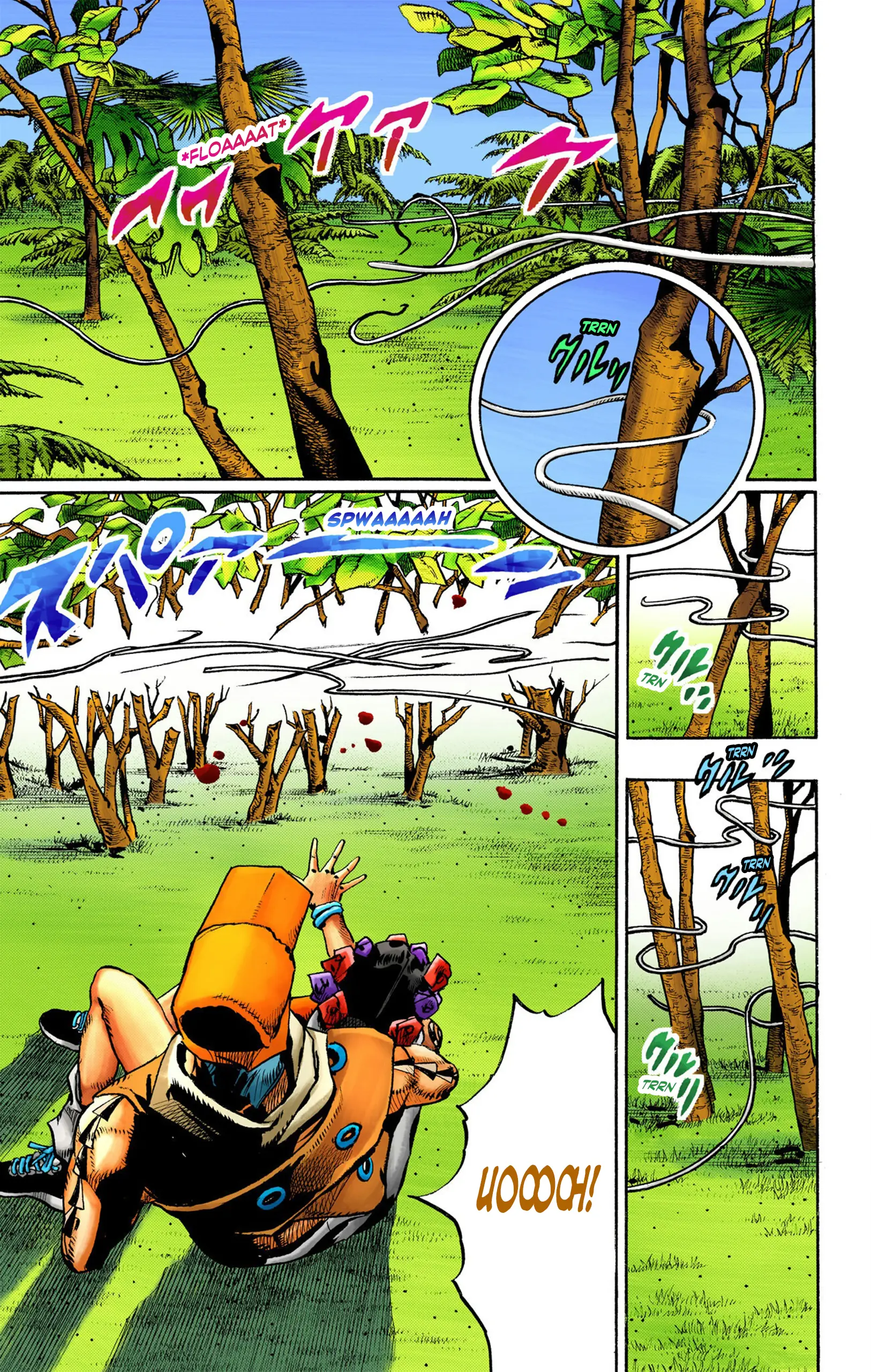 Jojo's Bizarre Adventure Part 9 - The Jojolands (Official Colored) - Vol.2 Chapter 7: Hualalai - Cat Size, Part 2