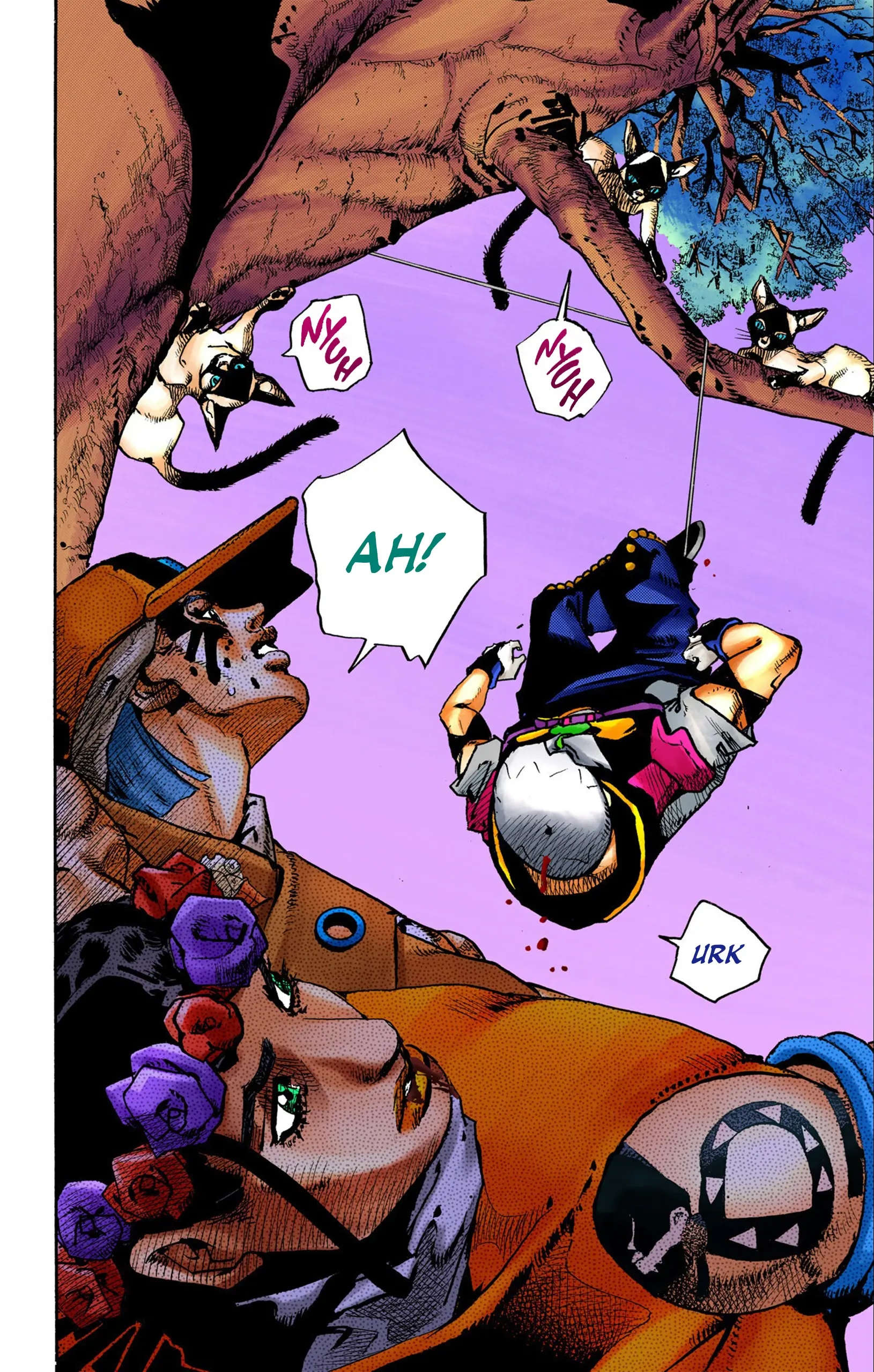 Jojo's Bizarre Adventure Part 9 - The Jojolands (Official Colored) - Vol.2 Chapter 7: Hualalai - Cat Size, Part 2