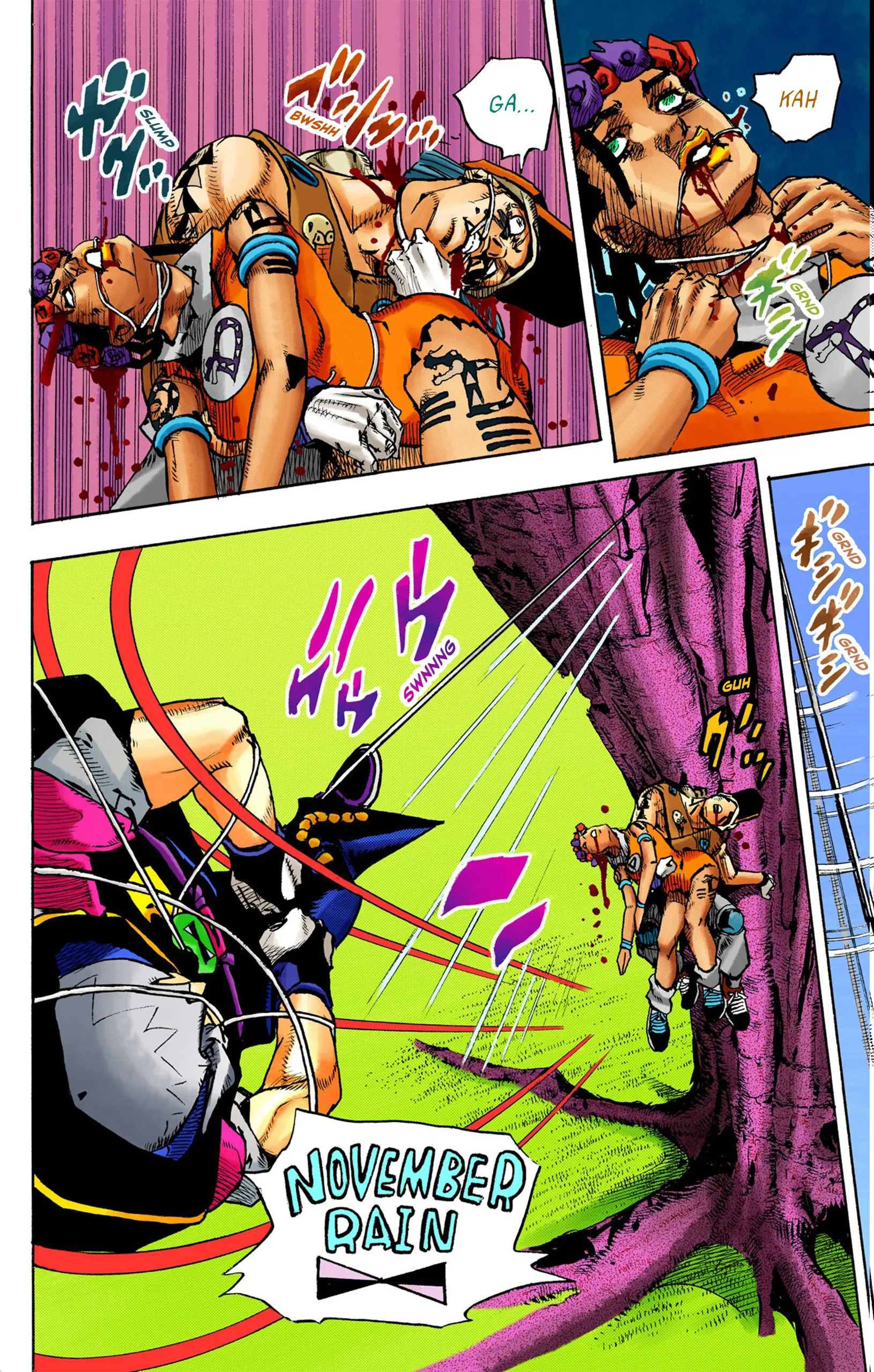 Jojo's Bizarre Adventure Part 9 - The Jojolands (Official Colored) - Vol.2 Chapter 7: Hualalai - Cat Size, Part 2