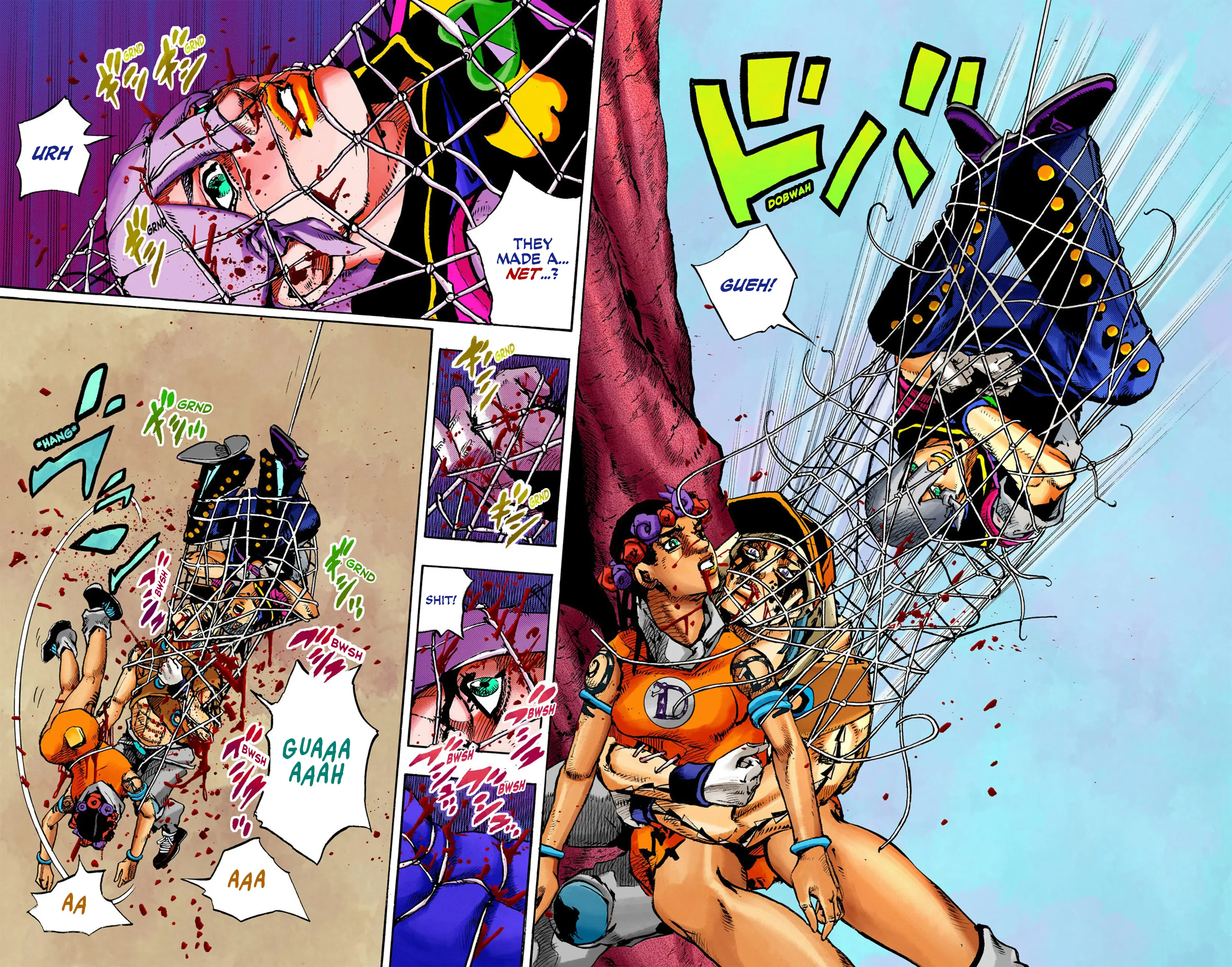 Jojo's Bizarre Adventure Part 9 - The Jojolands (Official Colored) - Vol.2 Chapter 7: Hualalai - Cat Size, Part 2