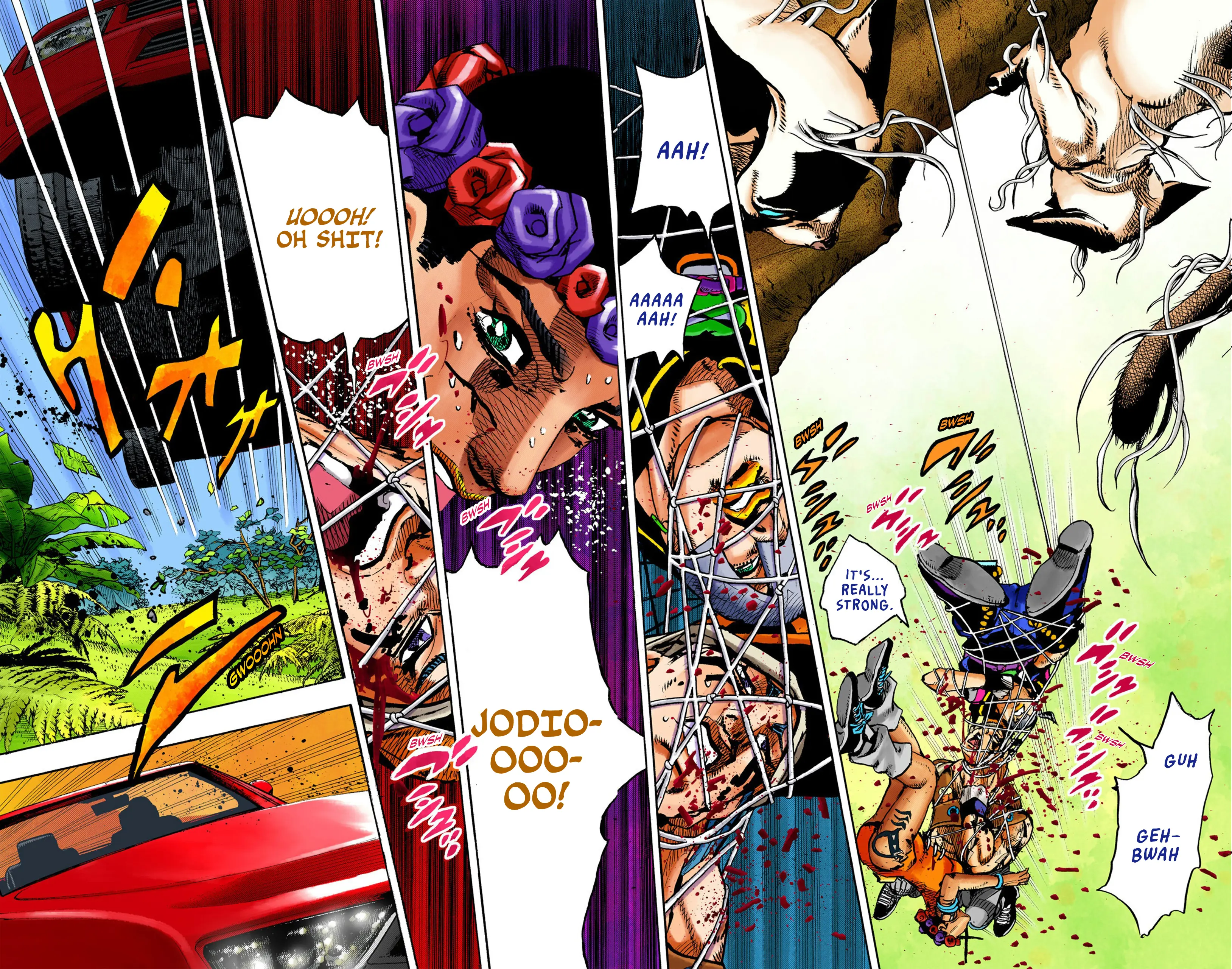 Jojo's Bizarre Adventure Part 9 - The Jojolands (Official Colored) - Vol.2 Chapter 7: Hualalai - Cat Size, Part 2