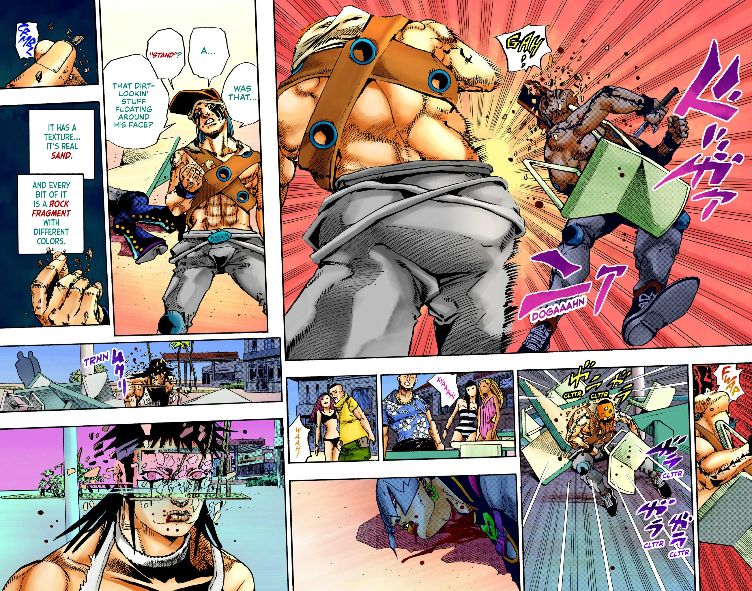 Jojo's Bizarre Adventure Part 9 - The Jojolands (Official Colored) - Vol.3 Chapter 10: Kailua-Kona - Flight Waiting Time Part 2