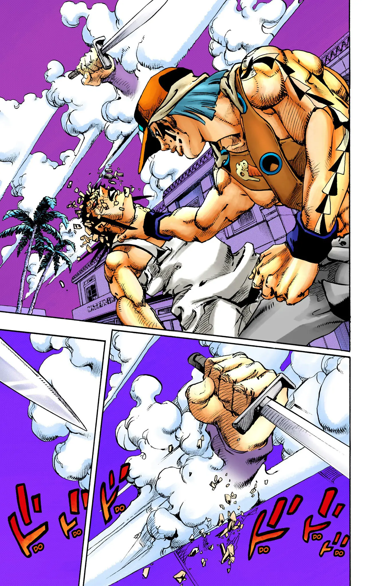 Jojo's Bizarre Adventure Part 9 - The Jojolands (Official Colored) - Vol.3 Chapter 10: Kailua-Kona - Flight Waiting Time Part 2