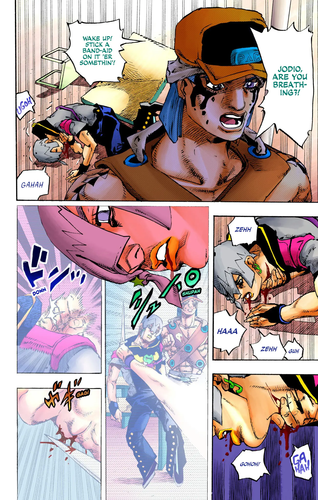 Jojo's Bizarre Adventure Part 9 - The Jojolands (Official Colored) - Vol.3 Chapter 10: Kailua-Kona - Flight Waiting Time Part 2