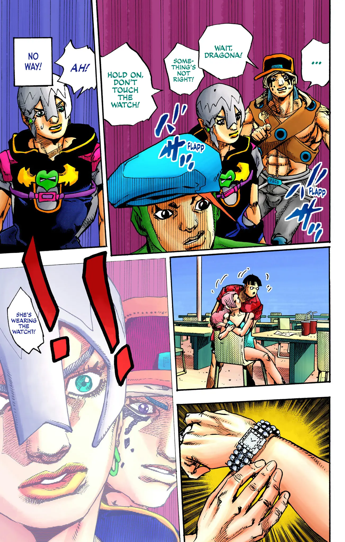 Jojo's Bizarre Adventure Part 9 - The Jojolands (Official Colored) - Vol.3 Chapter 10: Kailua-Kona - Flight Waiting Time Part 2