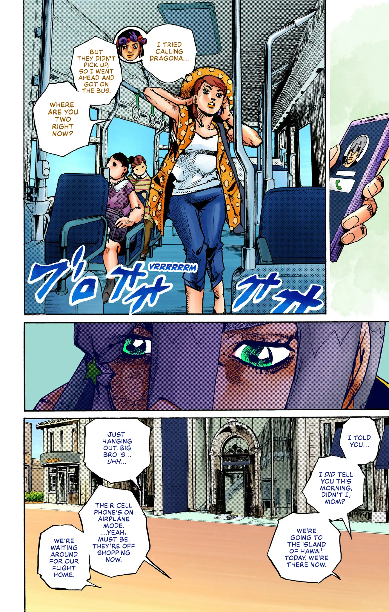 Jojo's Bizarre Adventure Part 9 - The Jojolands (Official Colored) - Vol.3 Chapter 9: Kailua-Kona - Flight Waiting Time Part 1