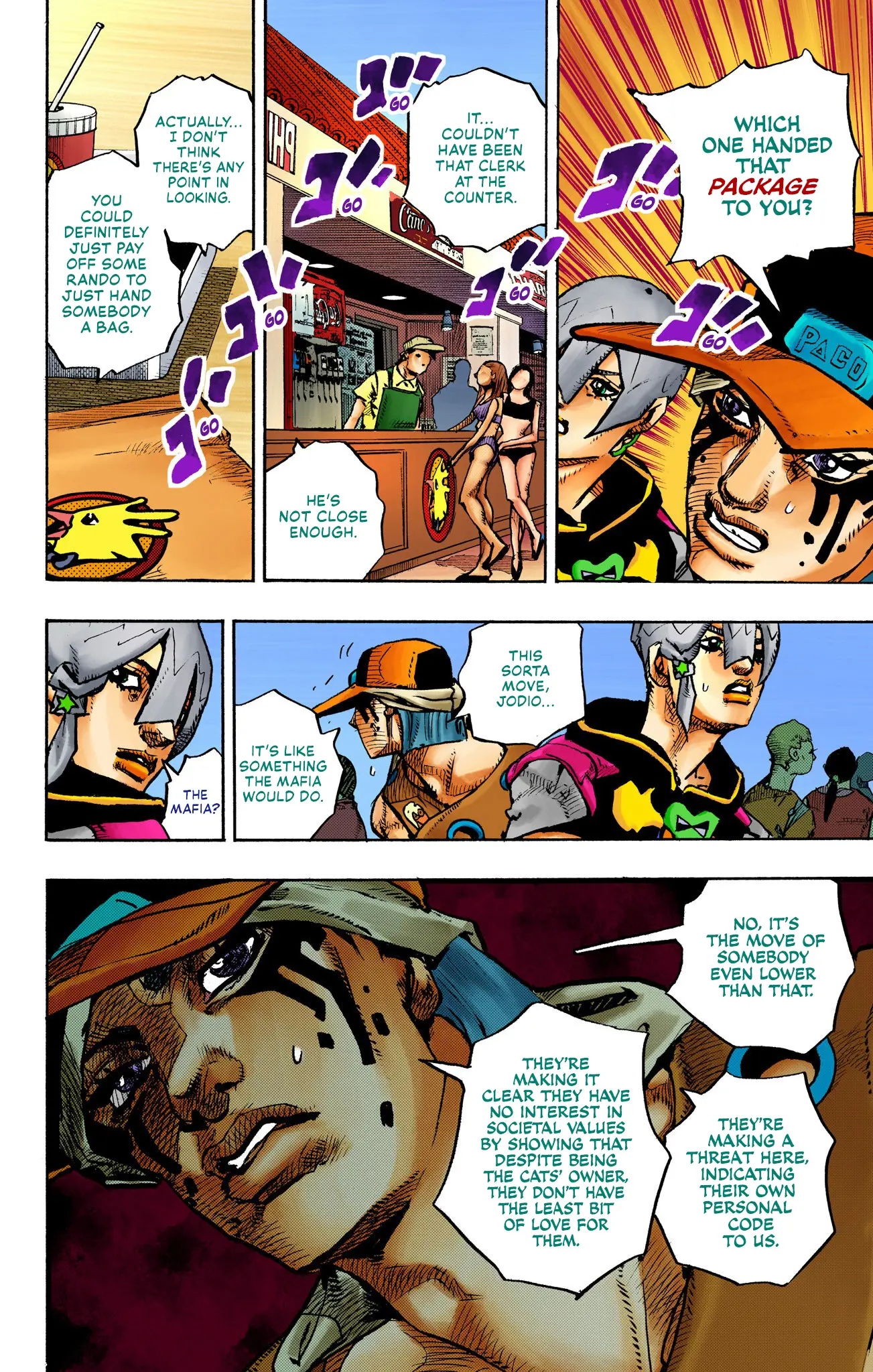 Jojo's Bizarre Adventure Part 9 - The Jojolands (Official Colored) - Vol.3 Chapter 9: Kailua-Kona - Flight Waiting Time Part 1