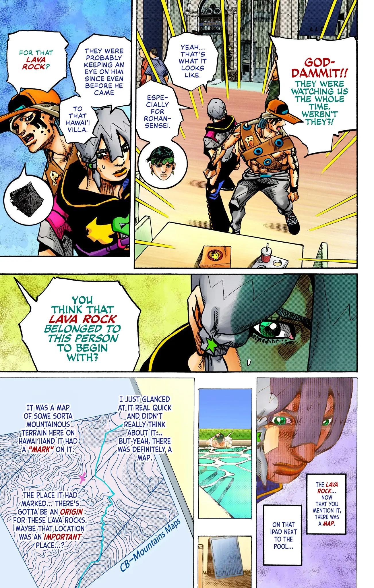 Jojo's Bizarre Adventure Part 9 - The Jojolands (Official Colored) - Vol.3 Chapter 9: Kailua-Kona - Flight Waiting Time Part 1