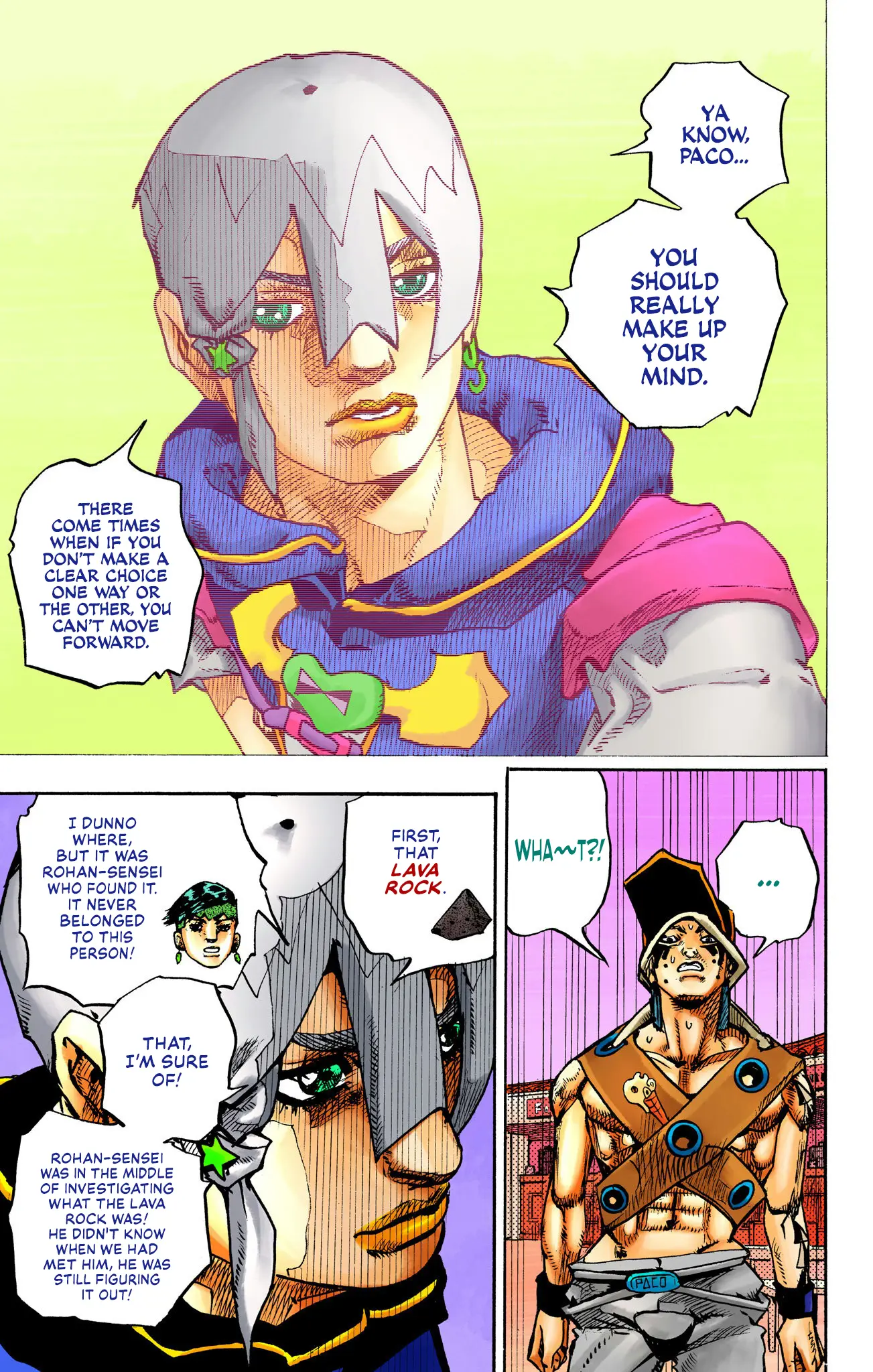 Jojo's Bizarre Adventure Part 9 - The Jojolands (Official Colored) - Vol.3 Chapter 9: Kailua-Kona - Flight Waiting Time Part 1