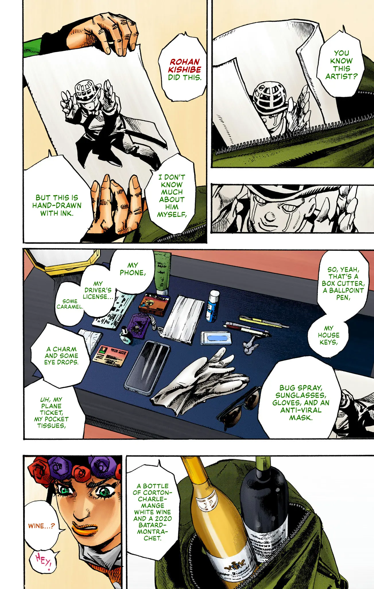 Jojo's Bizarre Adventure Part 9 - The Jojolands (Official Colored) - Vol.3 Chapter 9: Kailua-Kona - Flight Waiting Time Part 1