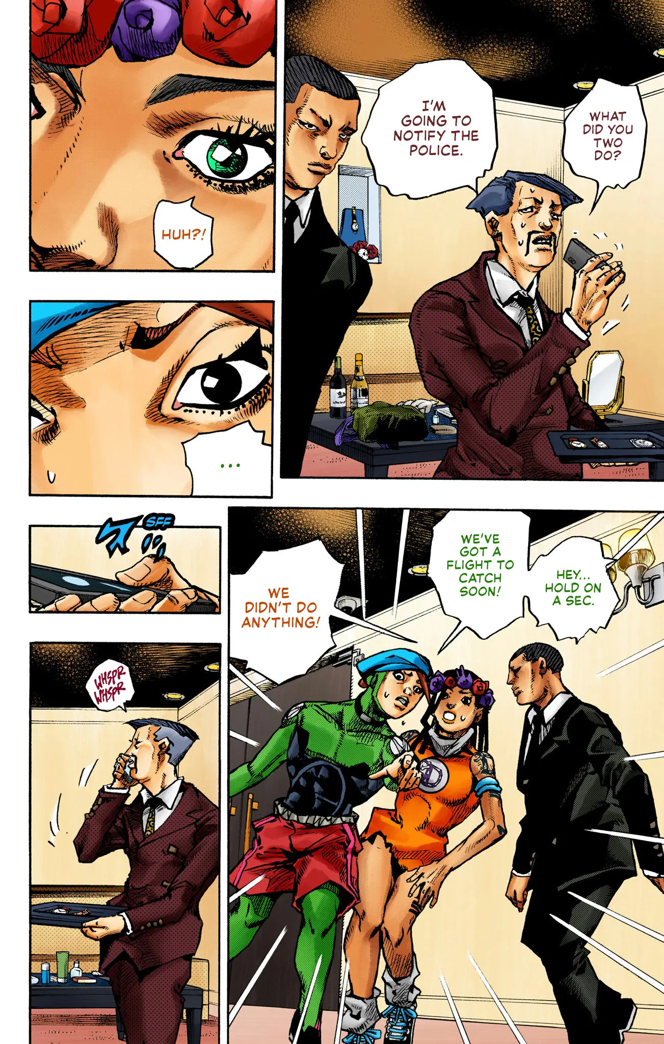 Jojo's Bizarre Adventure Part 9 - The Jojolands (Official Colored) - Vol.3 Chapter 9: Kailua-Kona - Flight Waiting Time Part 1