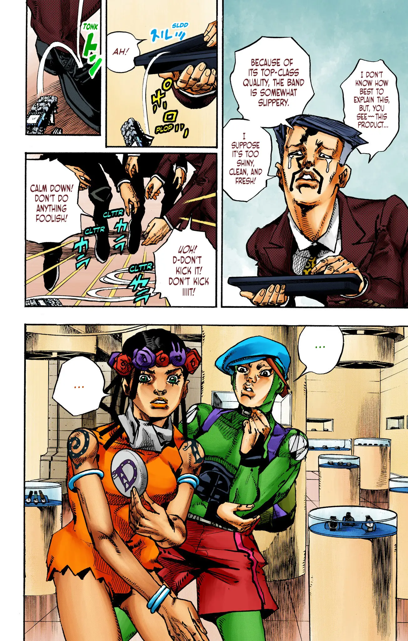 Jojo's Bizarre Adventure Part 9 - The Jojolands (Official Colored) - Vol.3 Chapter 9: Kailua-Kona - Flight Waiting Time Part 1