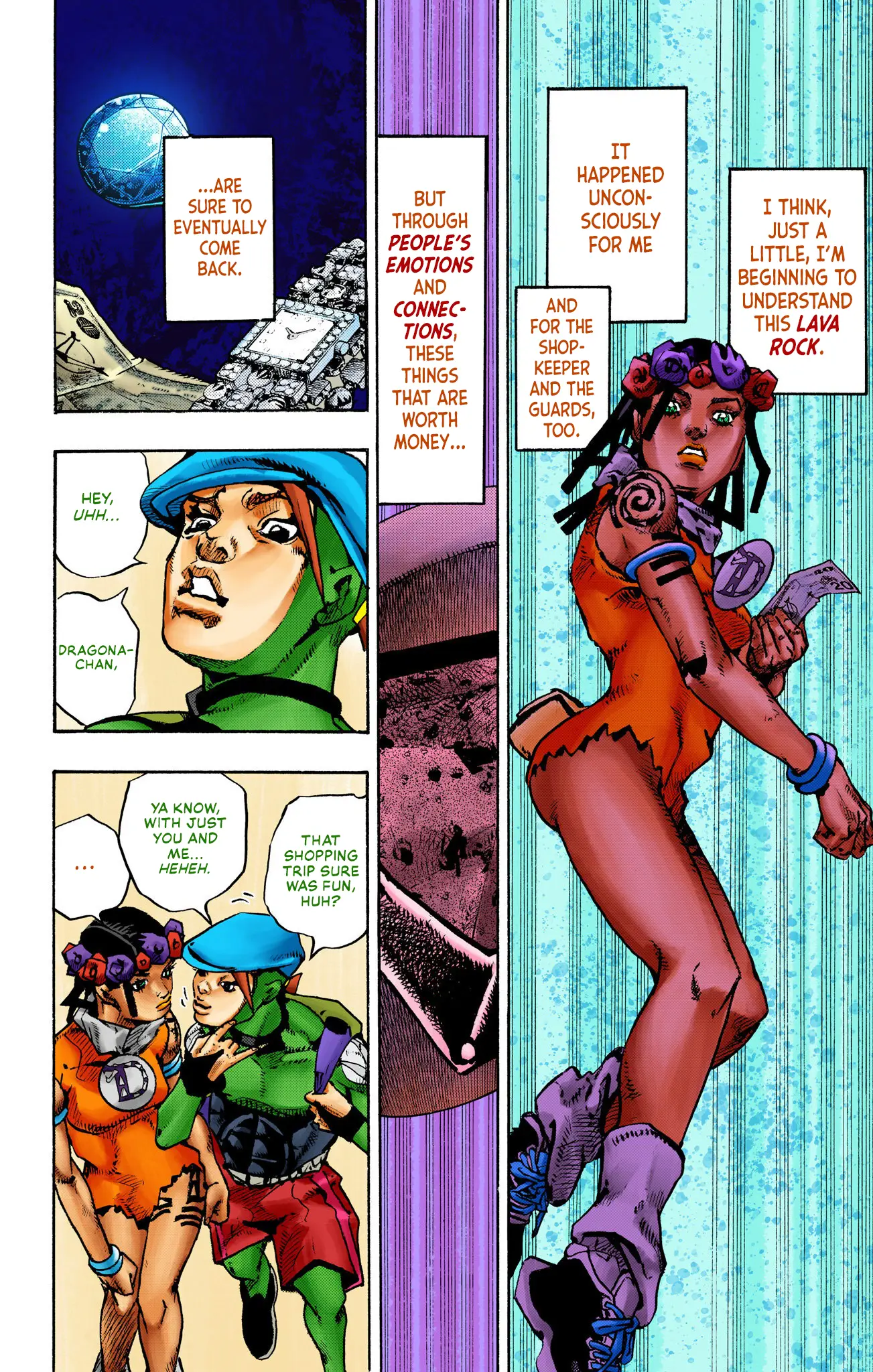 Jojo's Bizarre Adventure Part 9 - The Jojolands (Official Colored) - Vol.3 Chapter 9: Kailua-Kona - Flight Waiting Time Part 1