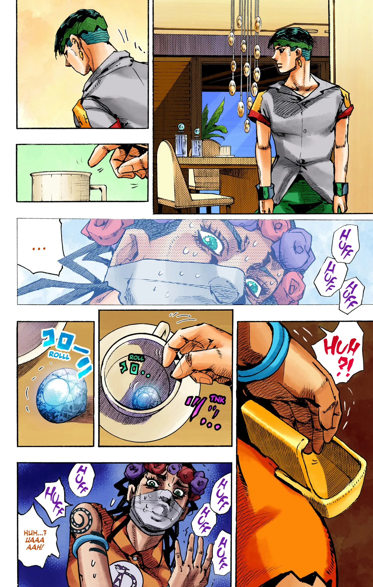 Jojo's Bizarre Adventure Part 9 - The Jojolands (Official Colored) - Vol.2 Chapter 5: Climb Higher