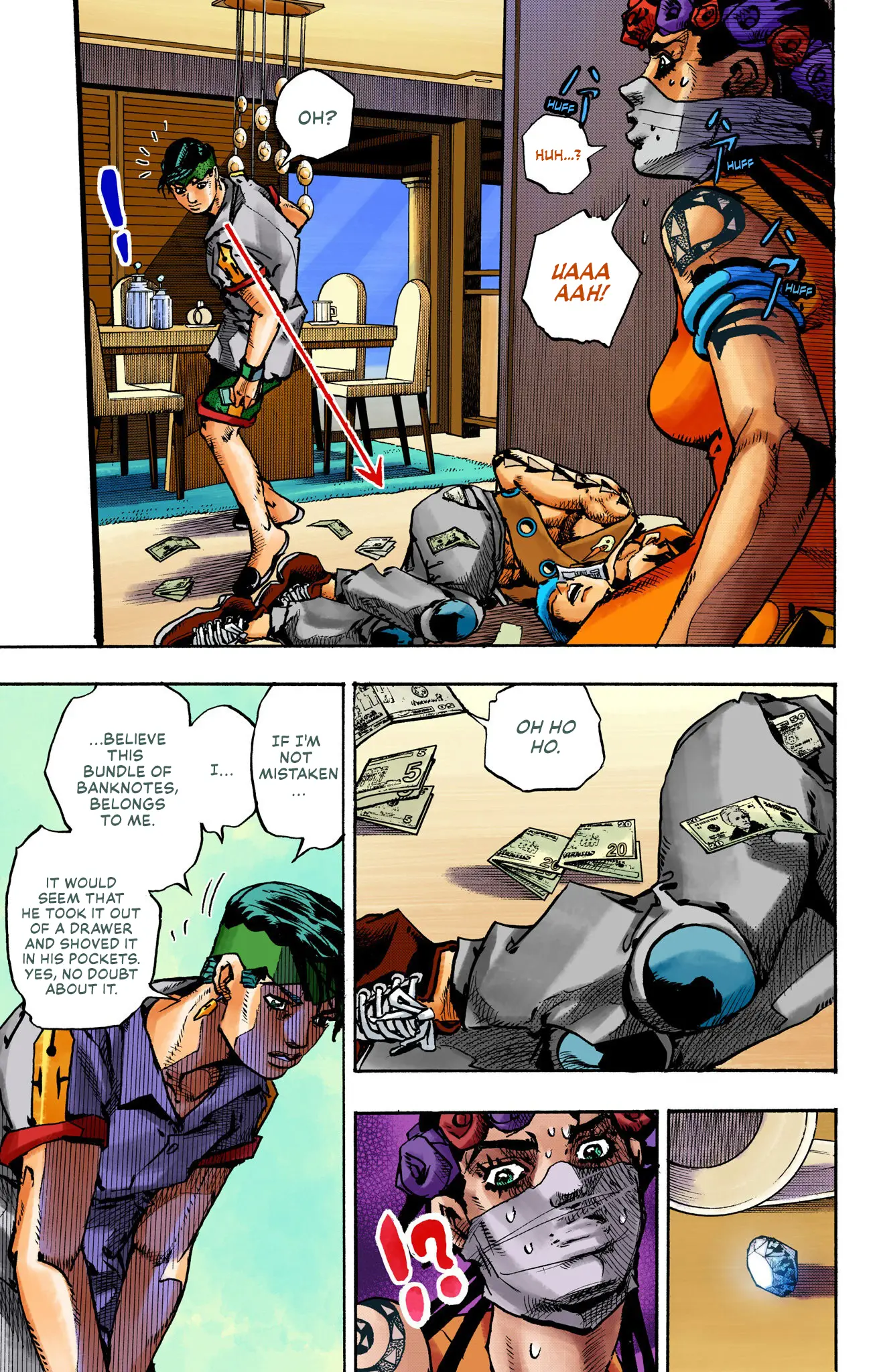 Jojo's Bizarre Adventure Part 9 - The Jojolands (Official Colored) - Vol.2 Chapter 5: Climb Higher