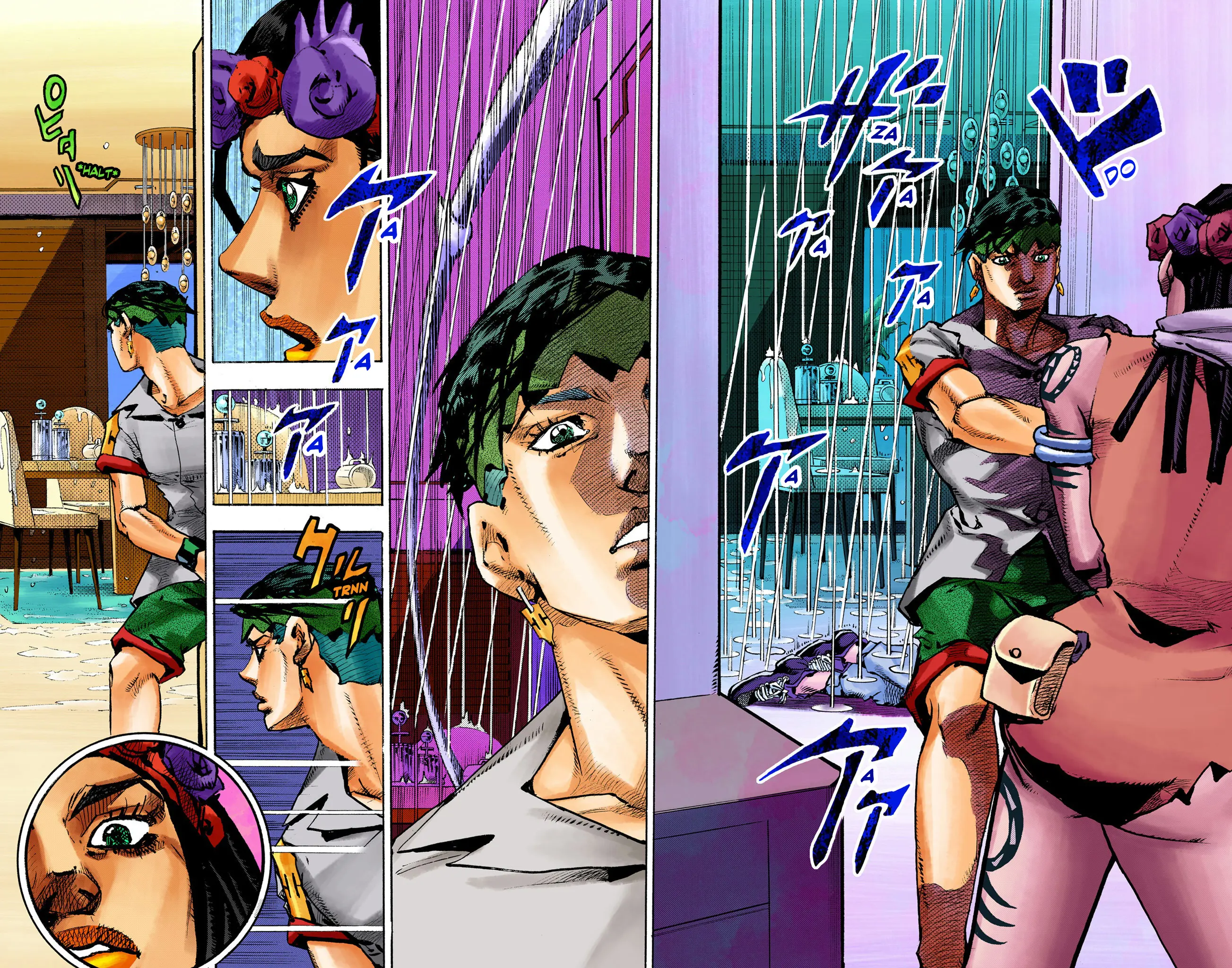 Jojo's Bizarre Adventure Part 9 - The Jojolands (Official Colored) - Vol.2 Chapter 5: Climb Higher