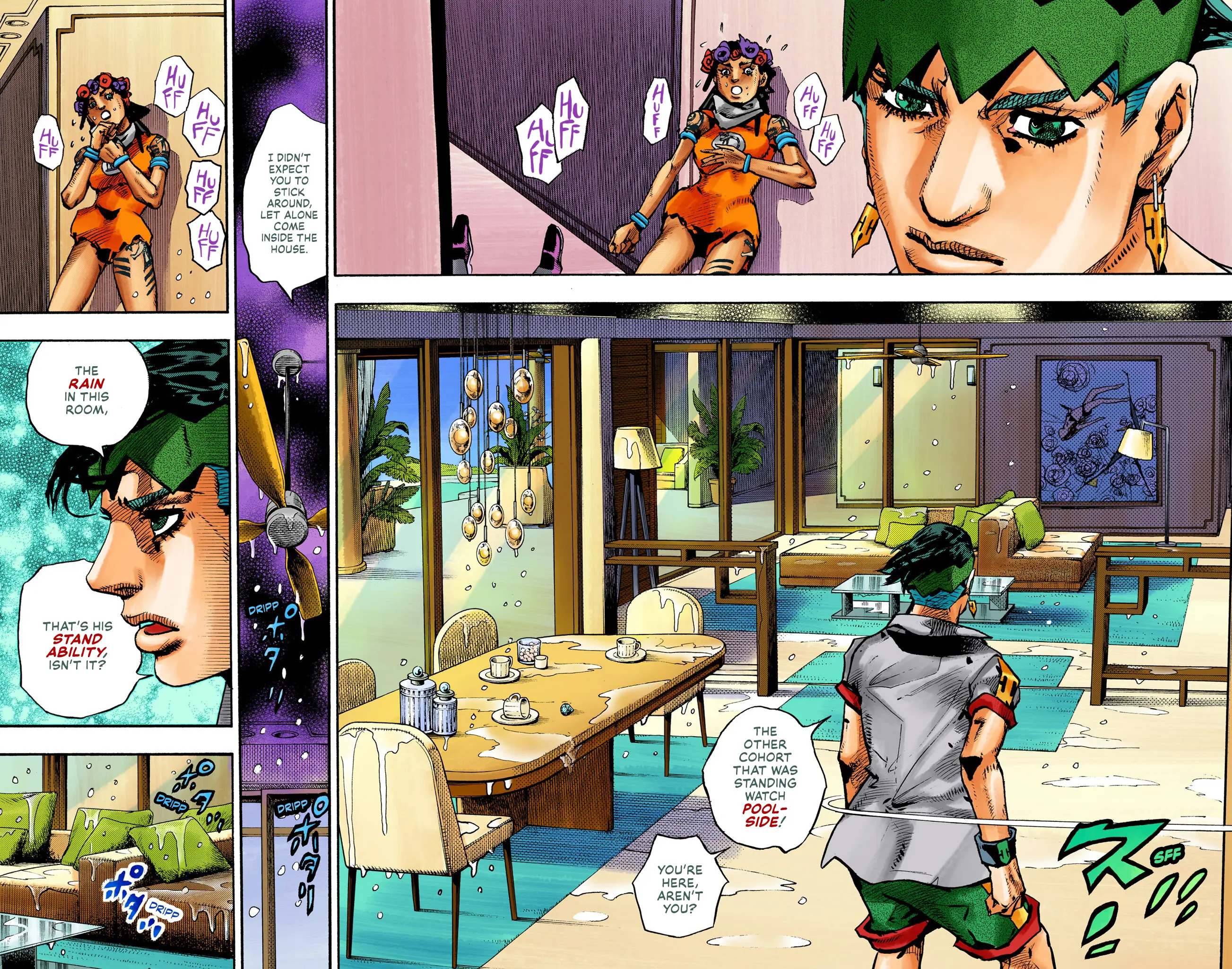 Jojo's Bizarre Adventure Part 9 - The Jojolands (Official Colored) - Vol.2 Chapter 5: Climb Higher