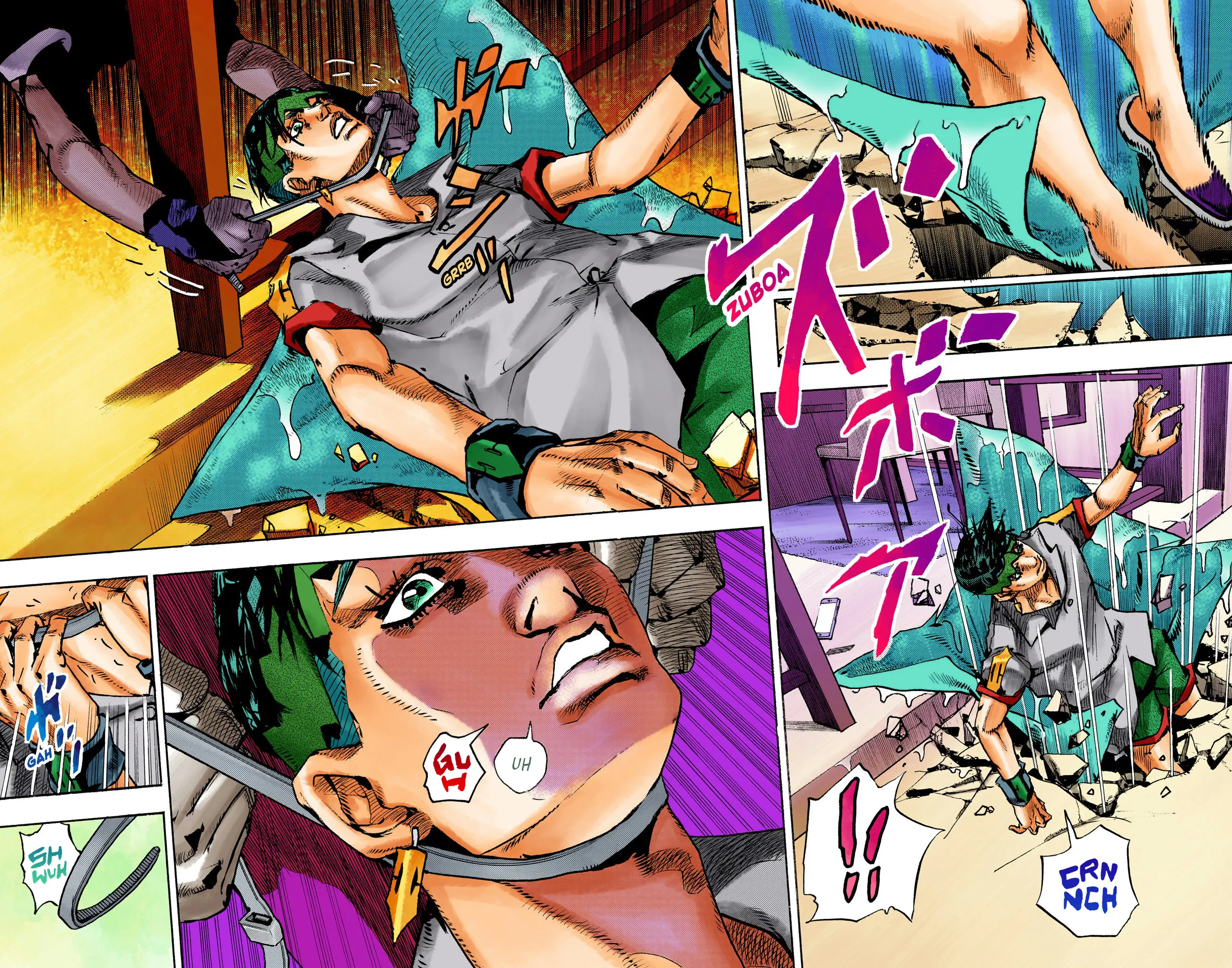 Jojo's Bizarre Adventure Part 9 - The Jojolands (Official Colored) - Vol.2 Chapter 5: Climb Higher