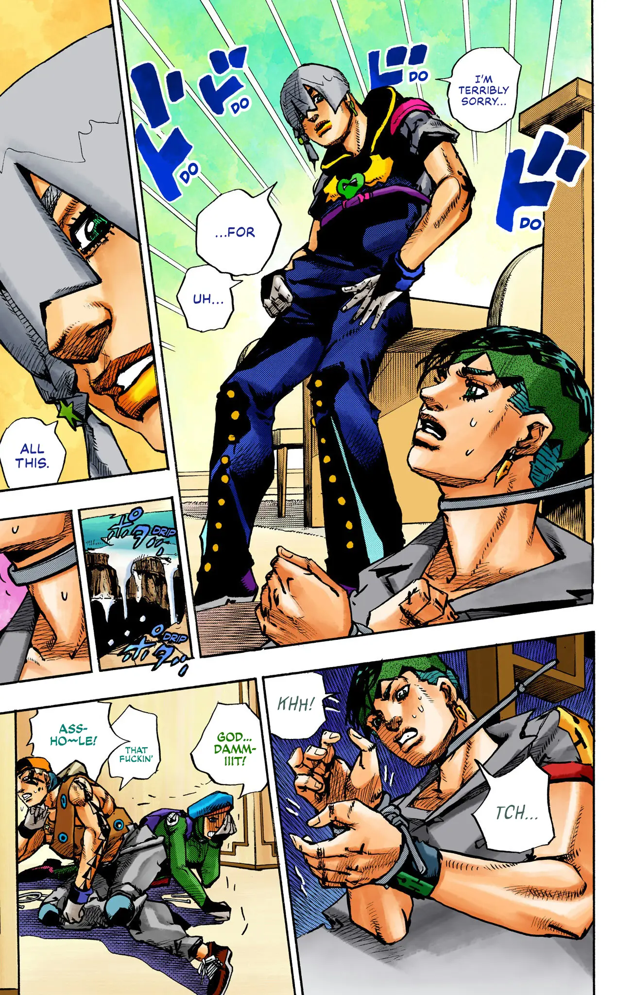 Jojo's Bizarre Adventure Part 9 - The Jojolands (Official Colored) - Vol.2 Chapter 5: Climb Higher