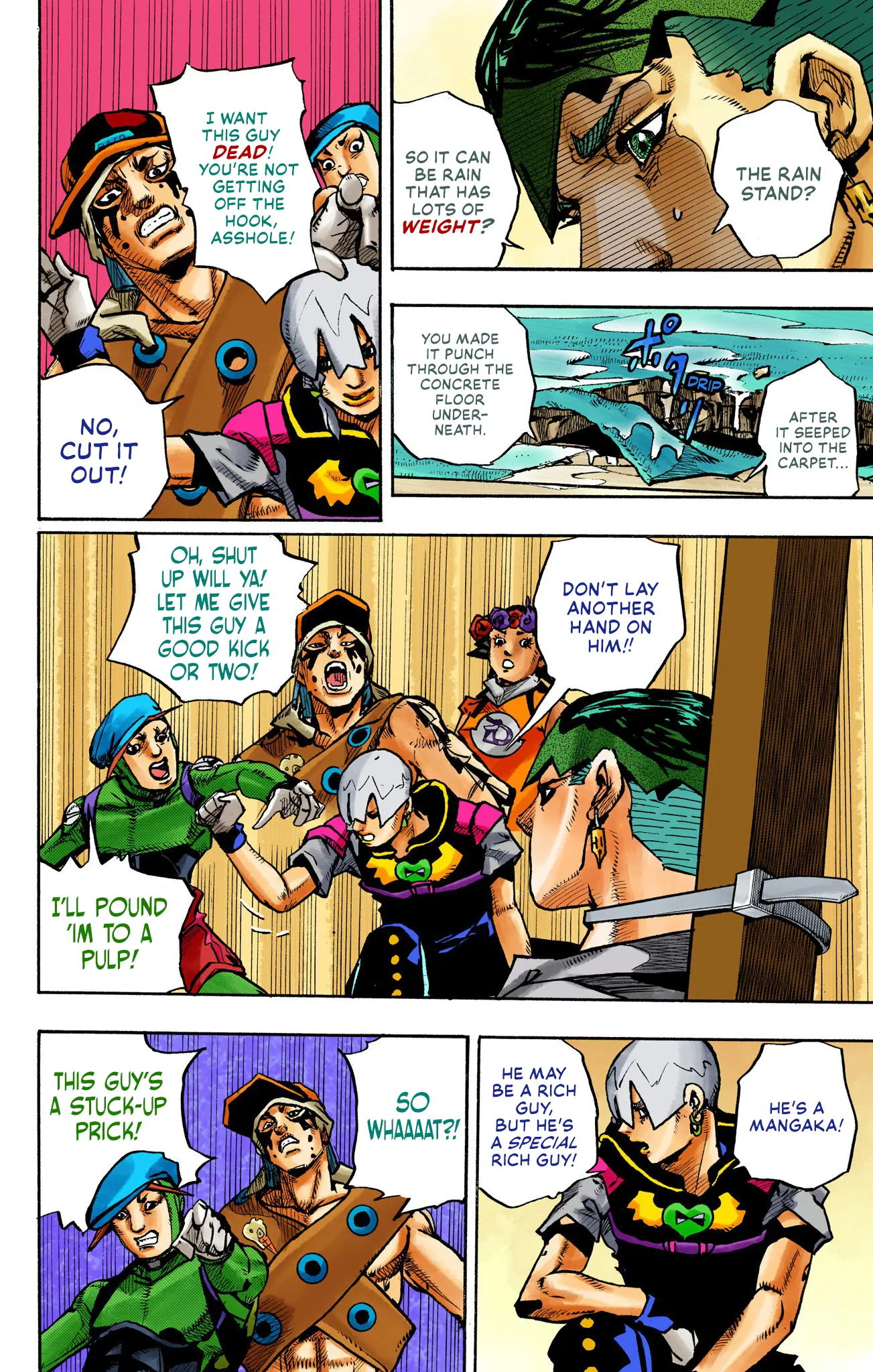 Jojo's Bizarre Adventure Part 9 - The Jojolands (Official Colored) - Vol.2 Chapter 5: Climb Higher