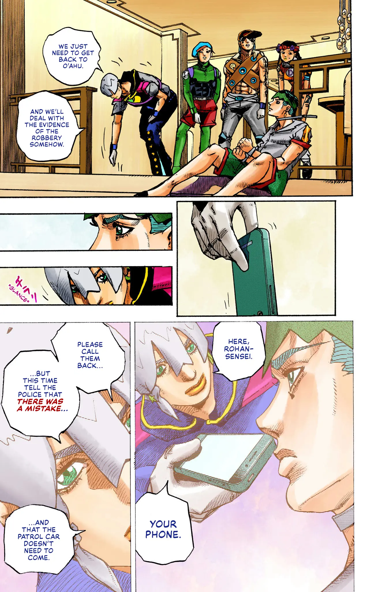 Jojo's Bizarre Adventure Part 9 - The Jojolands (Official Colored) - Vol.2 Chapter 5: Climb Higher