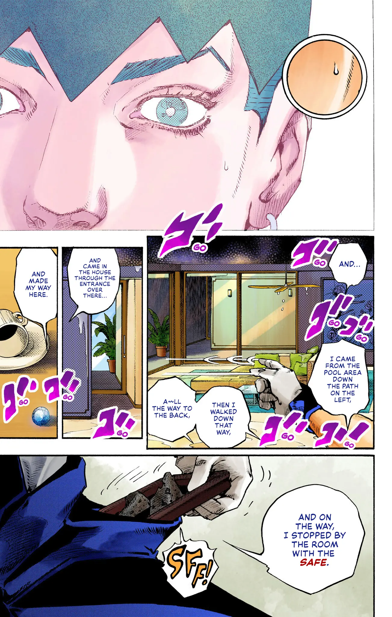 Jojo's Bizarre Adventure Part 9 - The Jojolands (Official Colored) - Vol.2 Chapter 5: Climb Higher