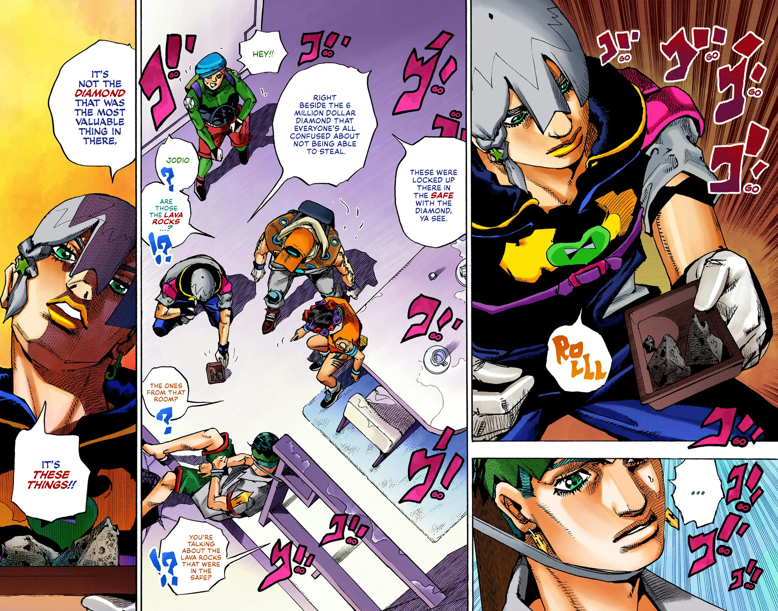 Jojo's Bizarre Adventure Part 9 - The Jojolands (Official Colored) - Vol.2 Chapter 5: Climb Higher