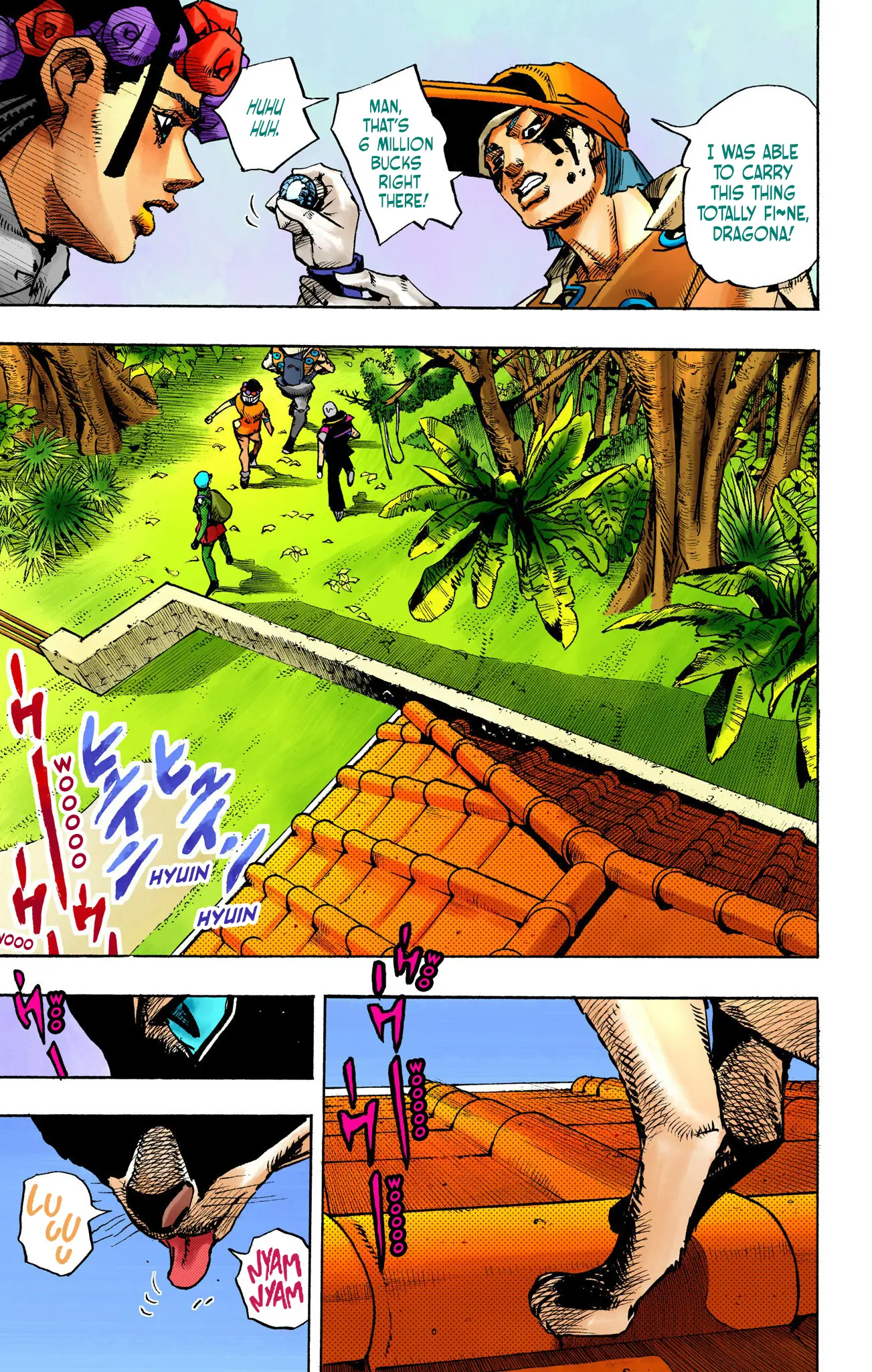 Jojo's Bizarre Adventure Part 9 - The Jojolands (Official Colored) - Vol.2 Chapter 5: Climb Higher