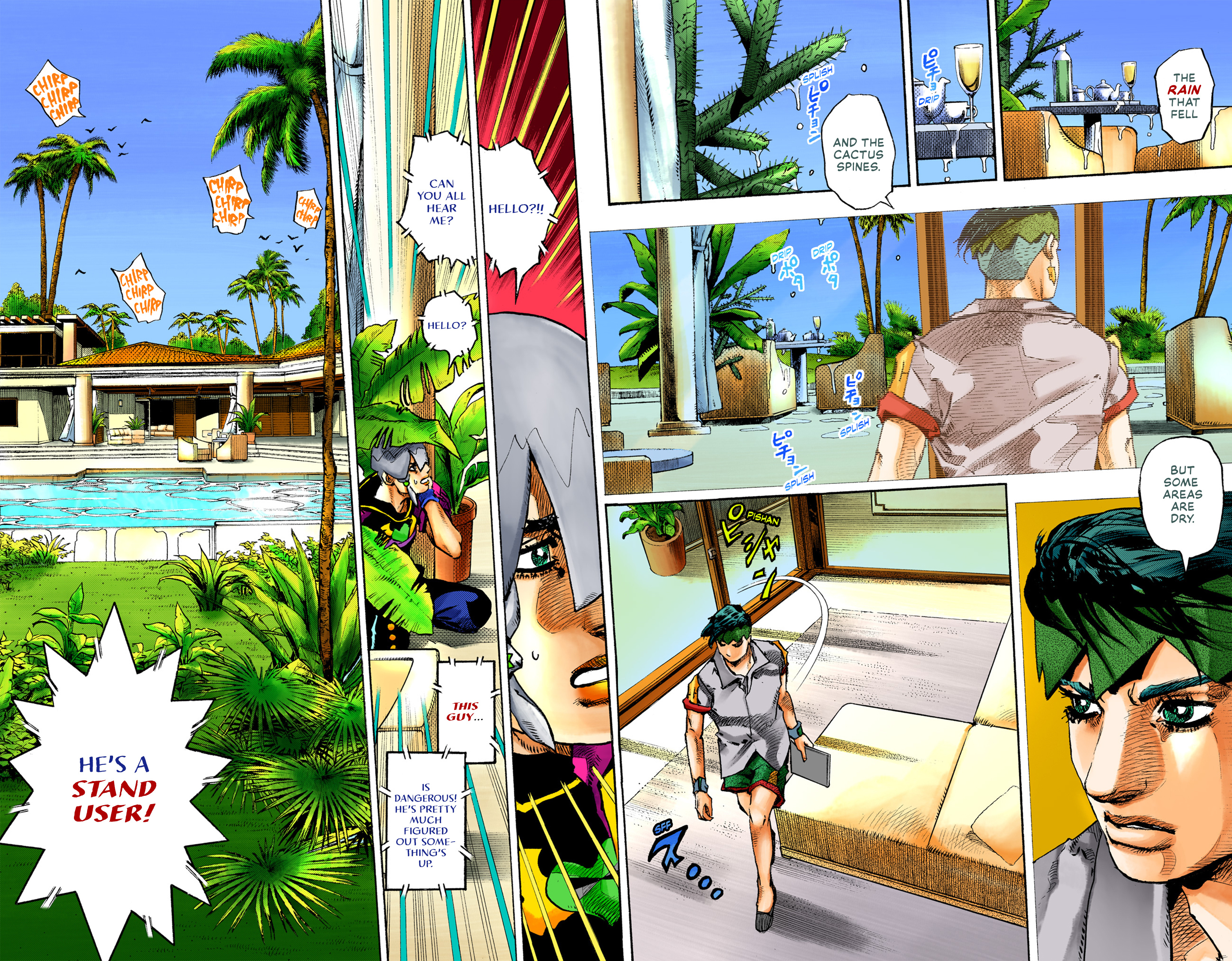 Jojo's Bizarre Adventure Part 9 - The Jojolands (Official Colored) - Vol.1 Chapter 4: The Villa On Hawaii Island, Part 2